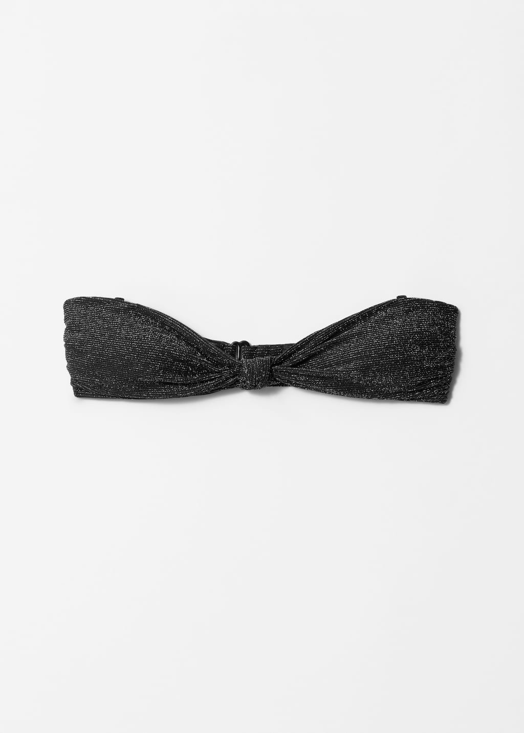 Image of Top de bikini con detalle de nudo