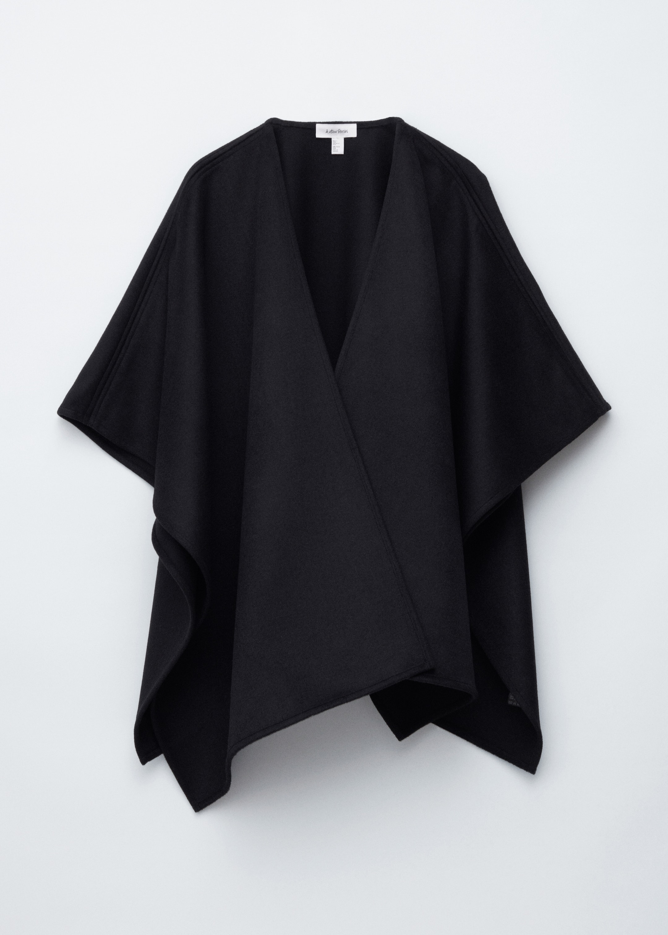 Visualizza immagine più grande: Mantella in lana - Nero - DONNA | H&M IT 2