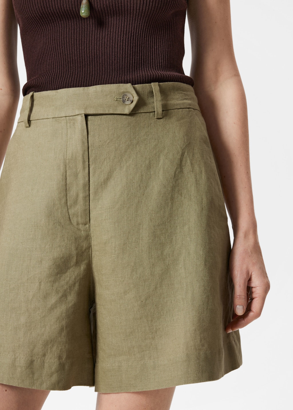 Image of Linen Shorts