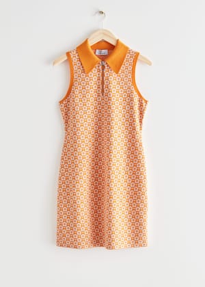 Orange/White