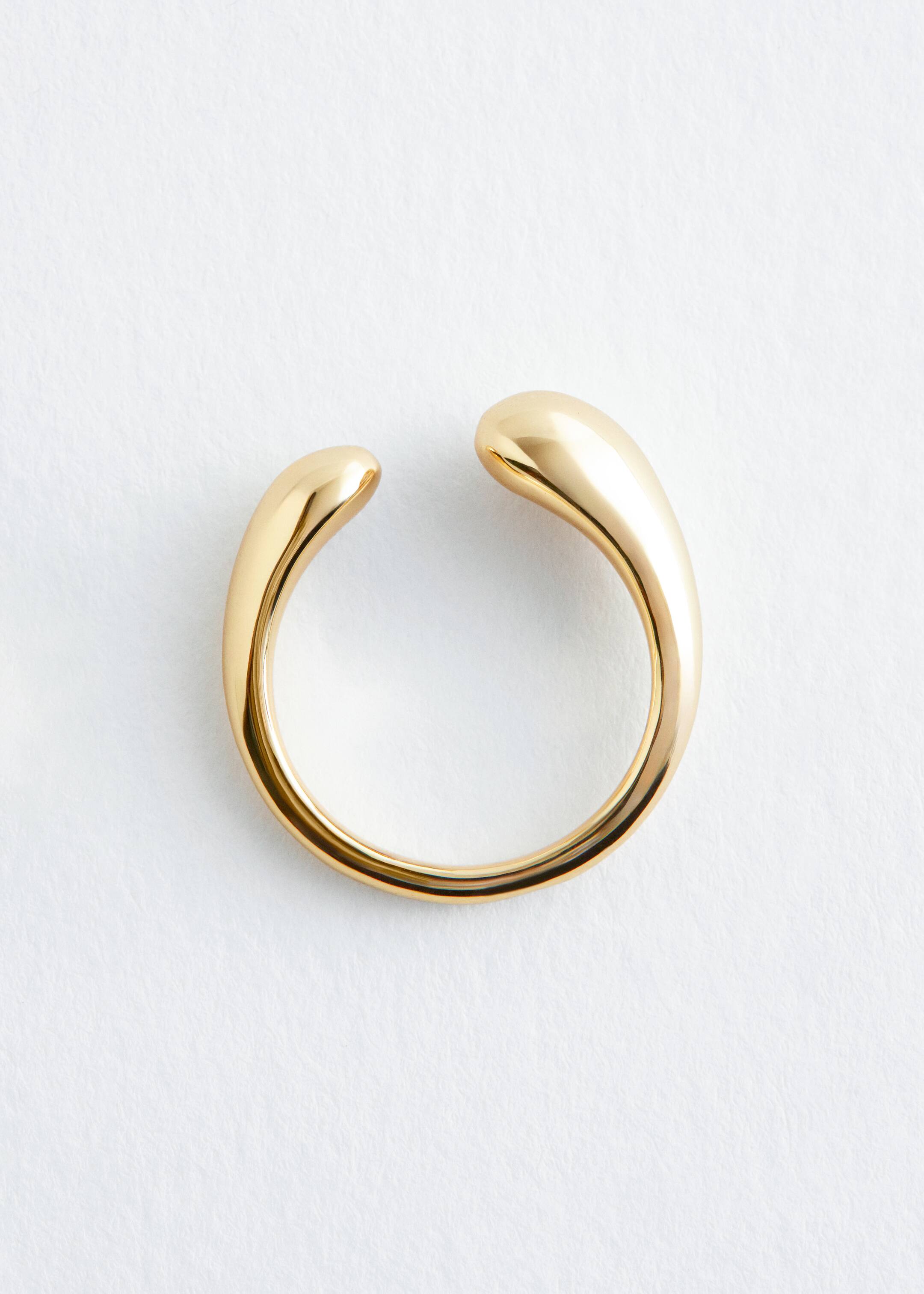 Ver imagem maior: Anel aberto minimalista - Dourado - SENHORA | H&M PT 3