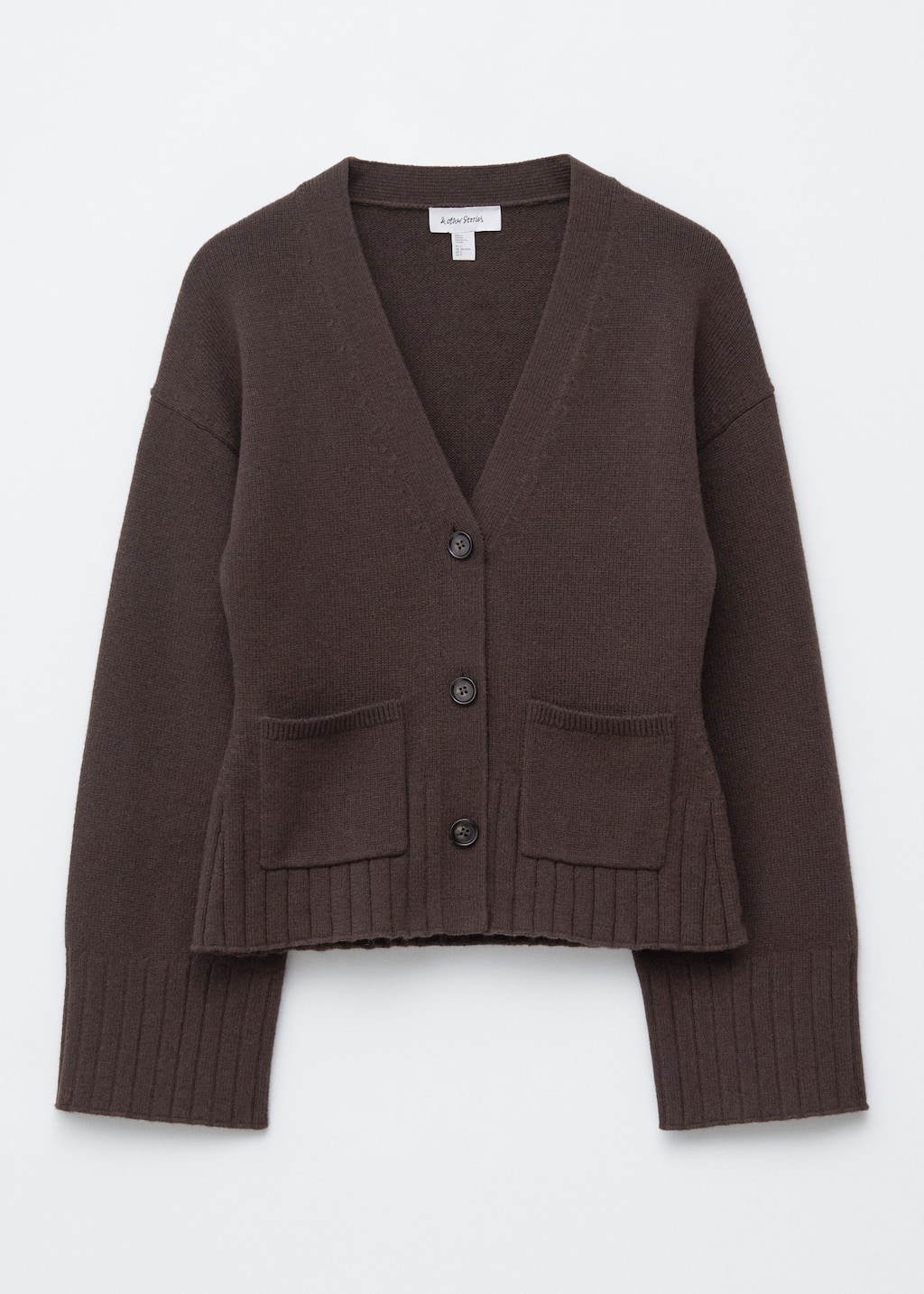 Image of Tapered Knit Cardigan