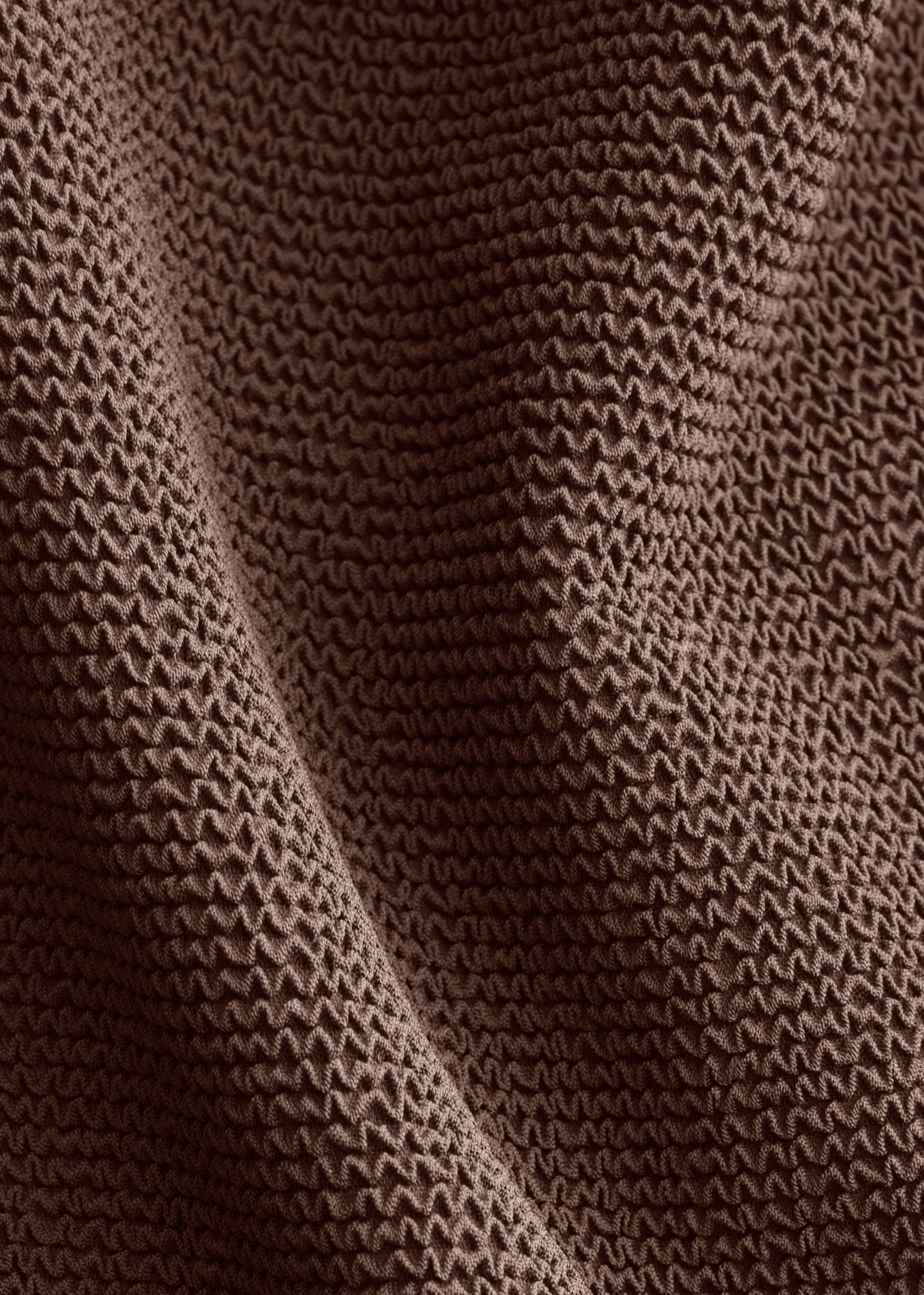 Textured Bow Tie Swimsuit - {{variantName}} - Descriptive Detail