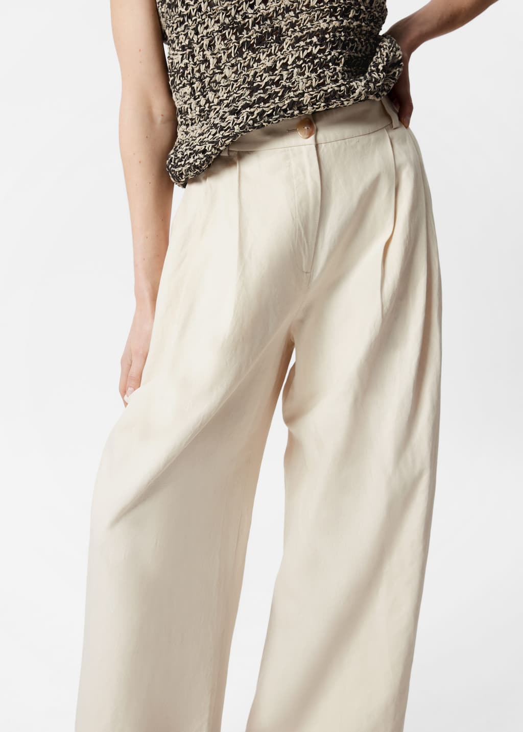 Image of Wide-Leg Trousers