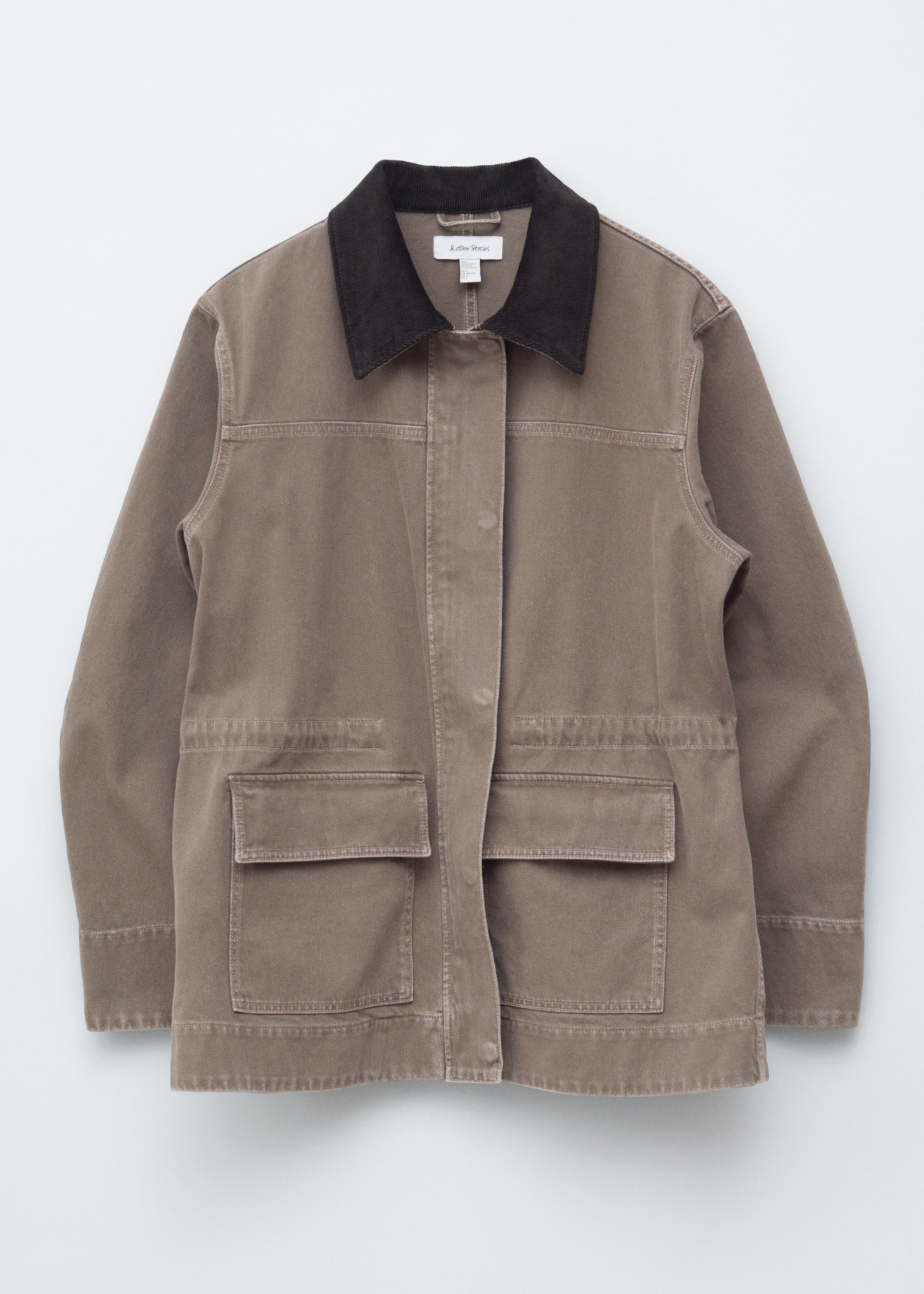 Visualizza immagine più grande: Giacca in denim con colletto in velluto a coste - Talpa - DONNA | H&M IT 7