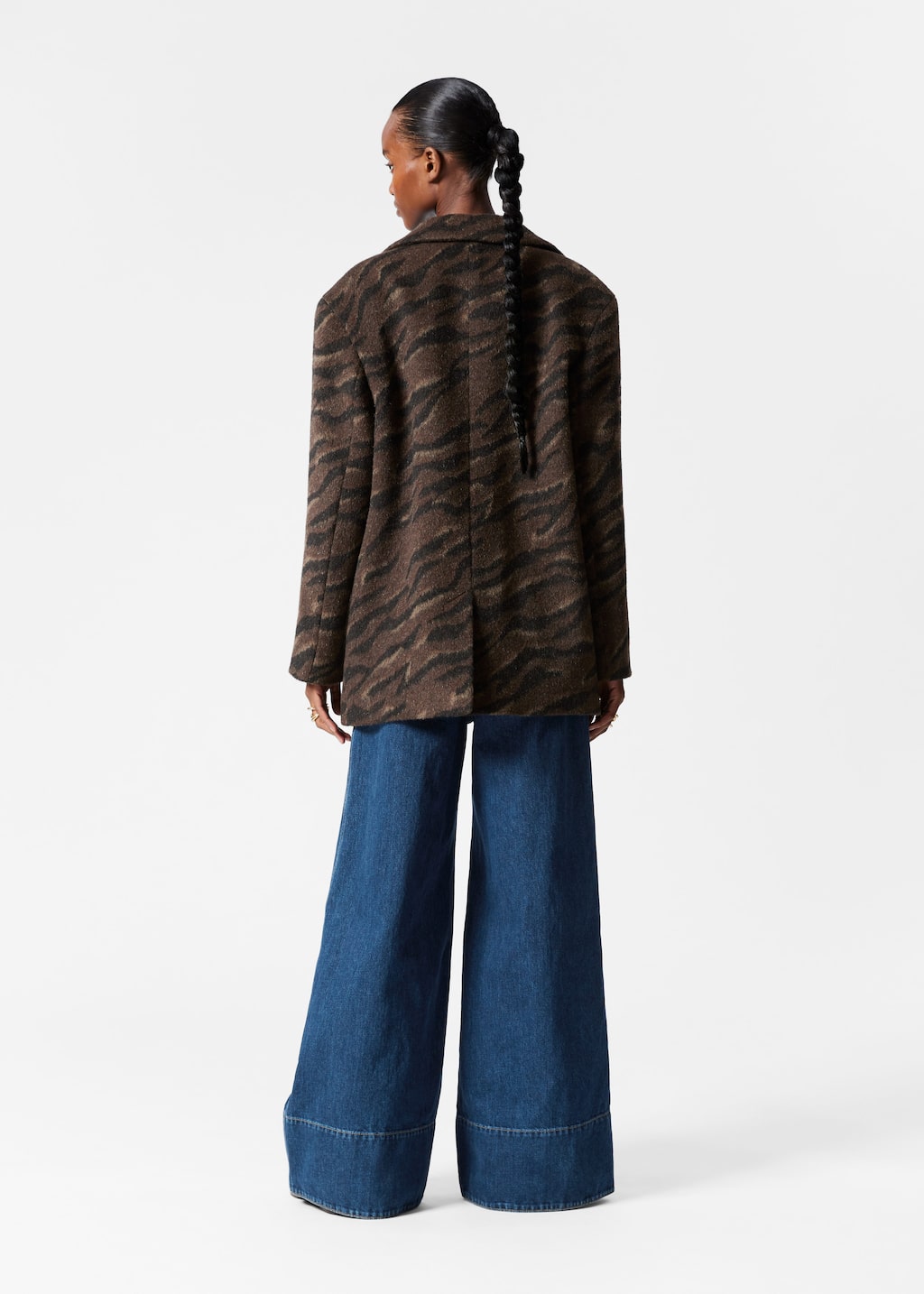 Image of Blazer monopetto in lana