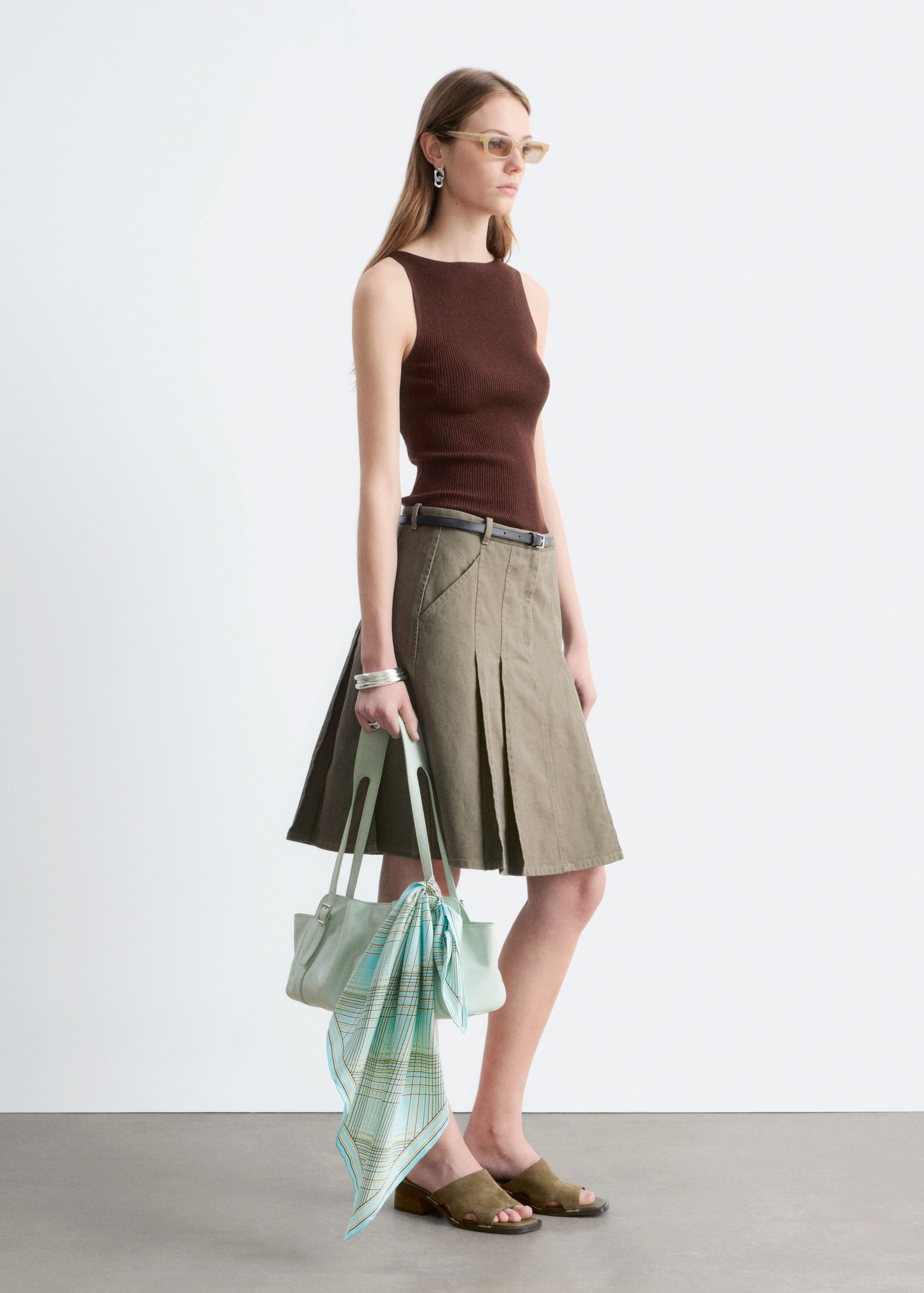 Image of Rib-Knit Tank Top