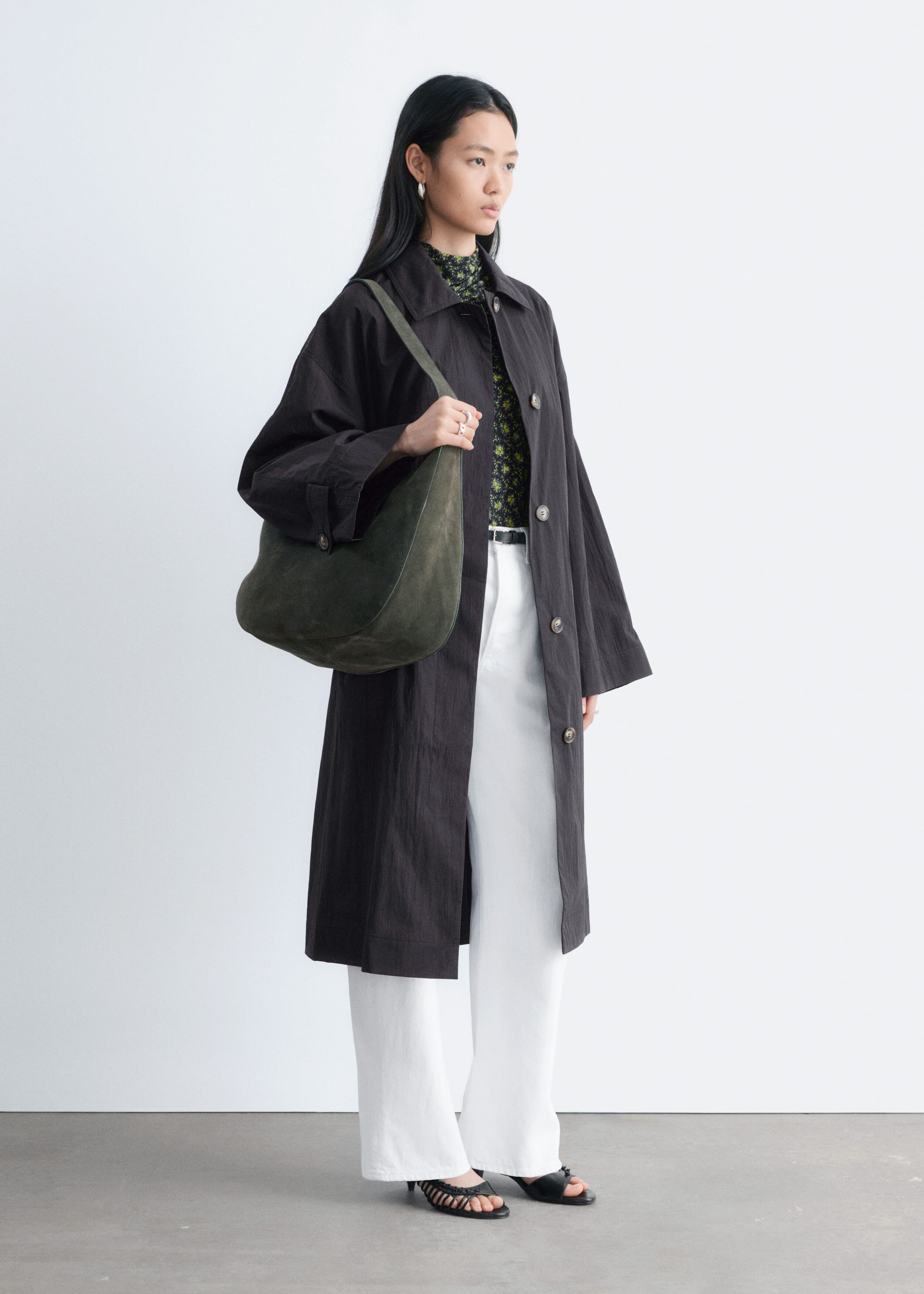 Image of Belted Car Coat