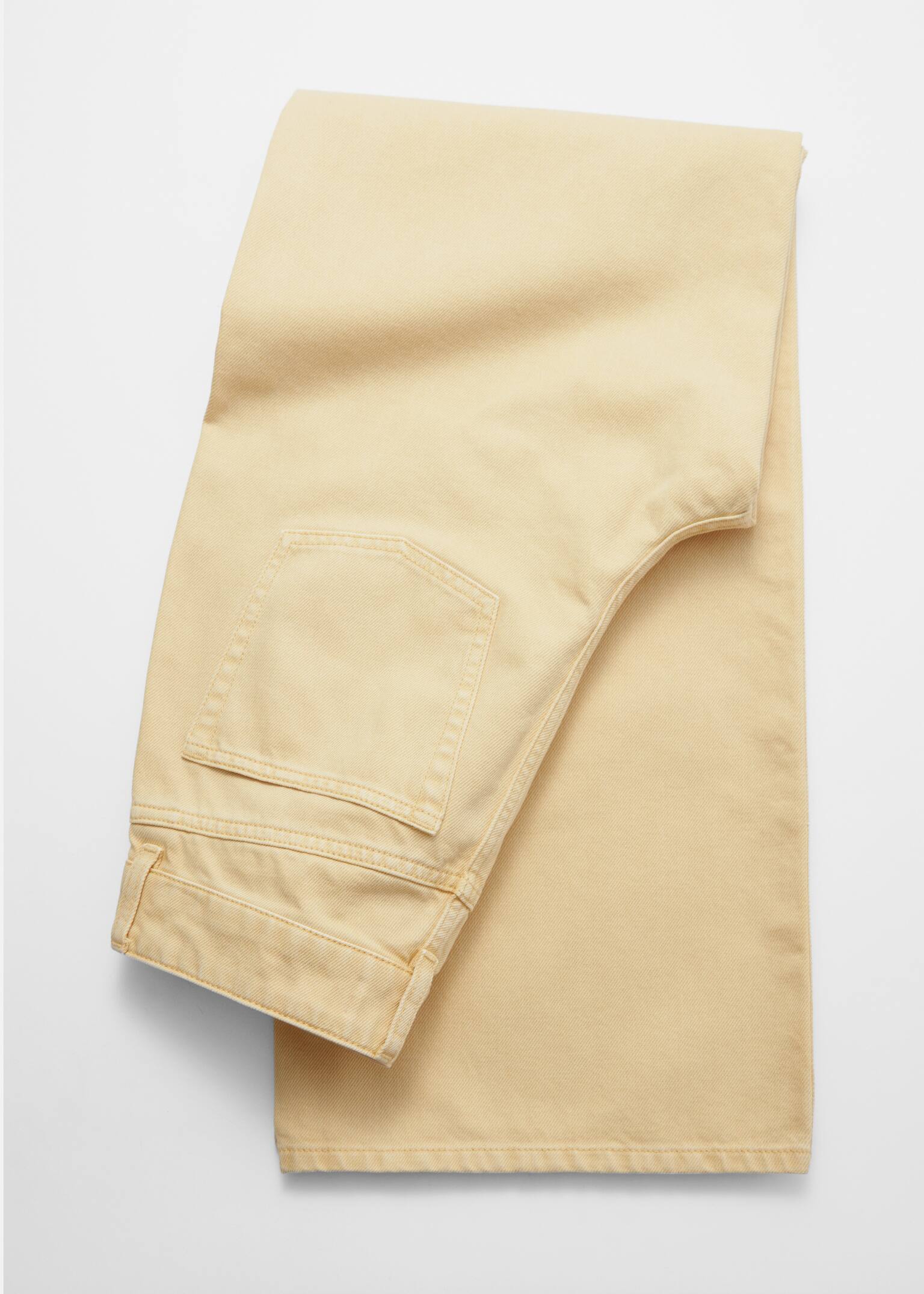 Jean large - Jaune clair/Vert kaki/Brun rouille/Beige/Noir - 8