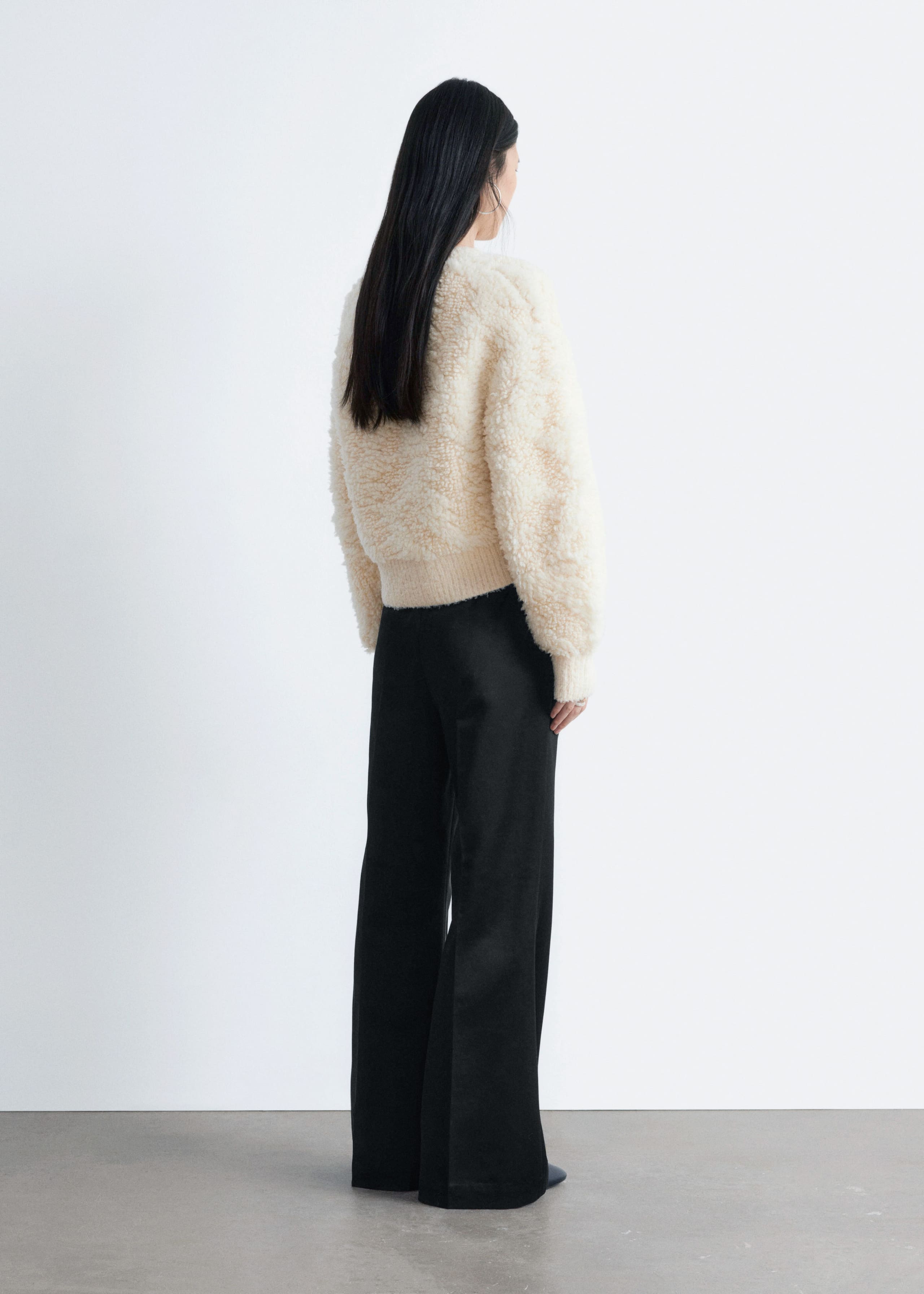 Image of Pile-Knit Wool Jumper