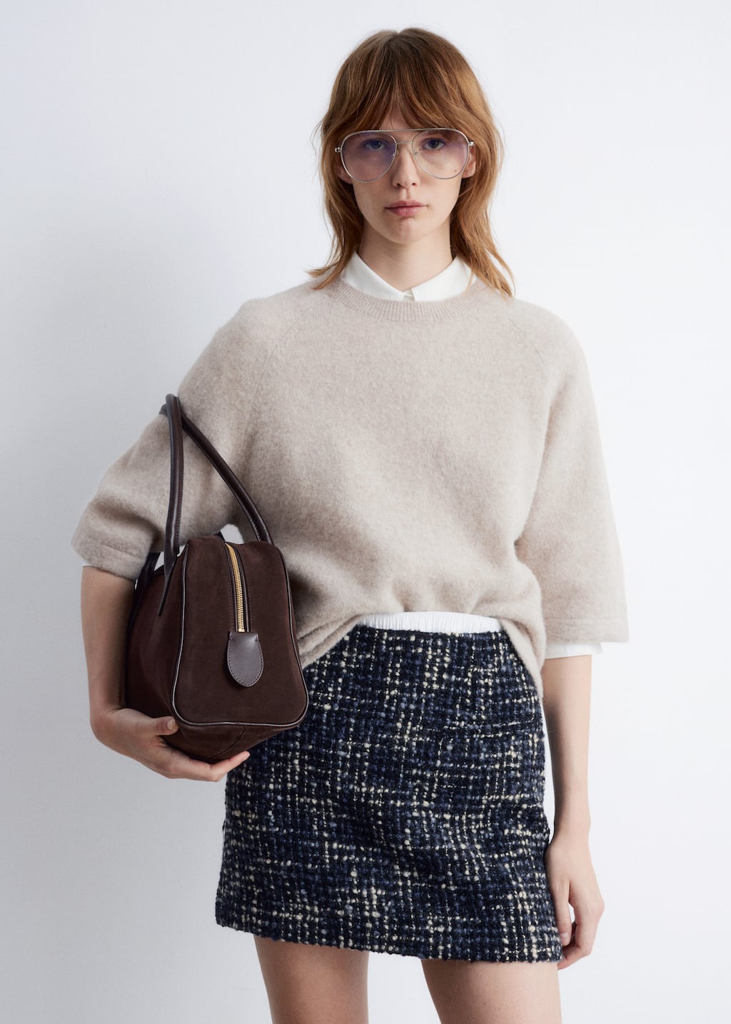Image of Alpaca-Blend Knitted Top