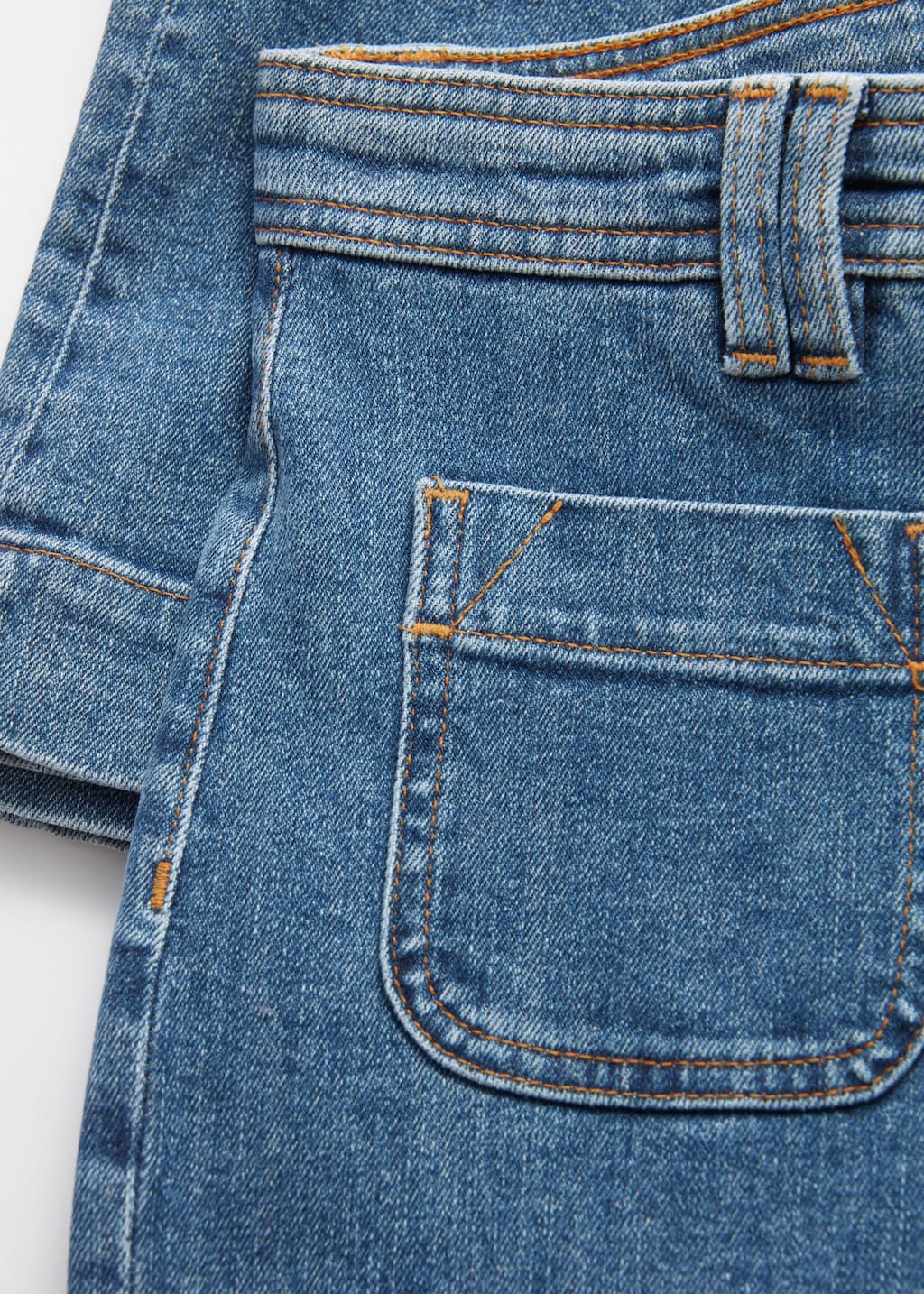 Image of High-Waist Flared Jeans