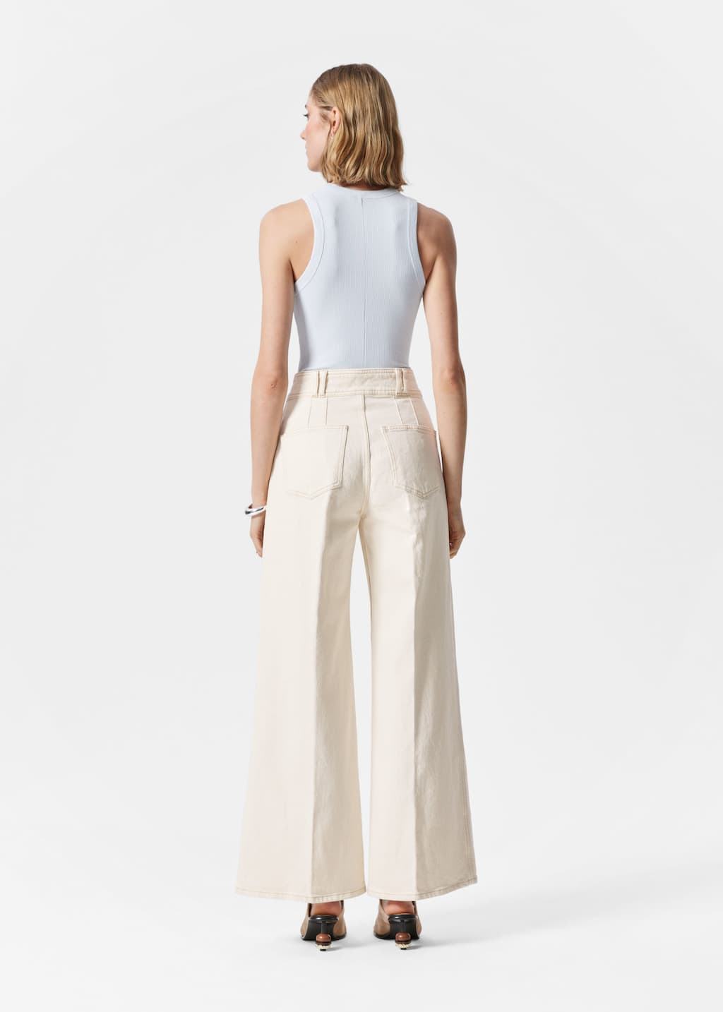 Canotta aderente - Nero - Lookbook