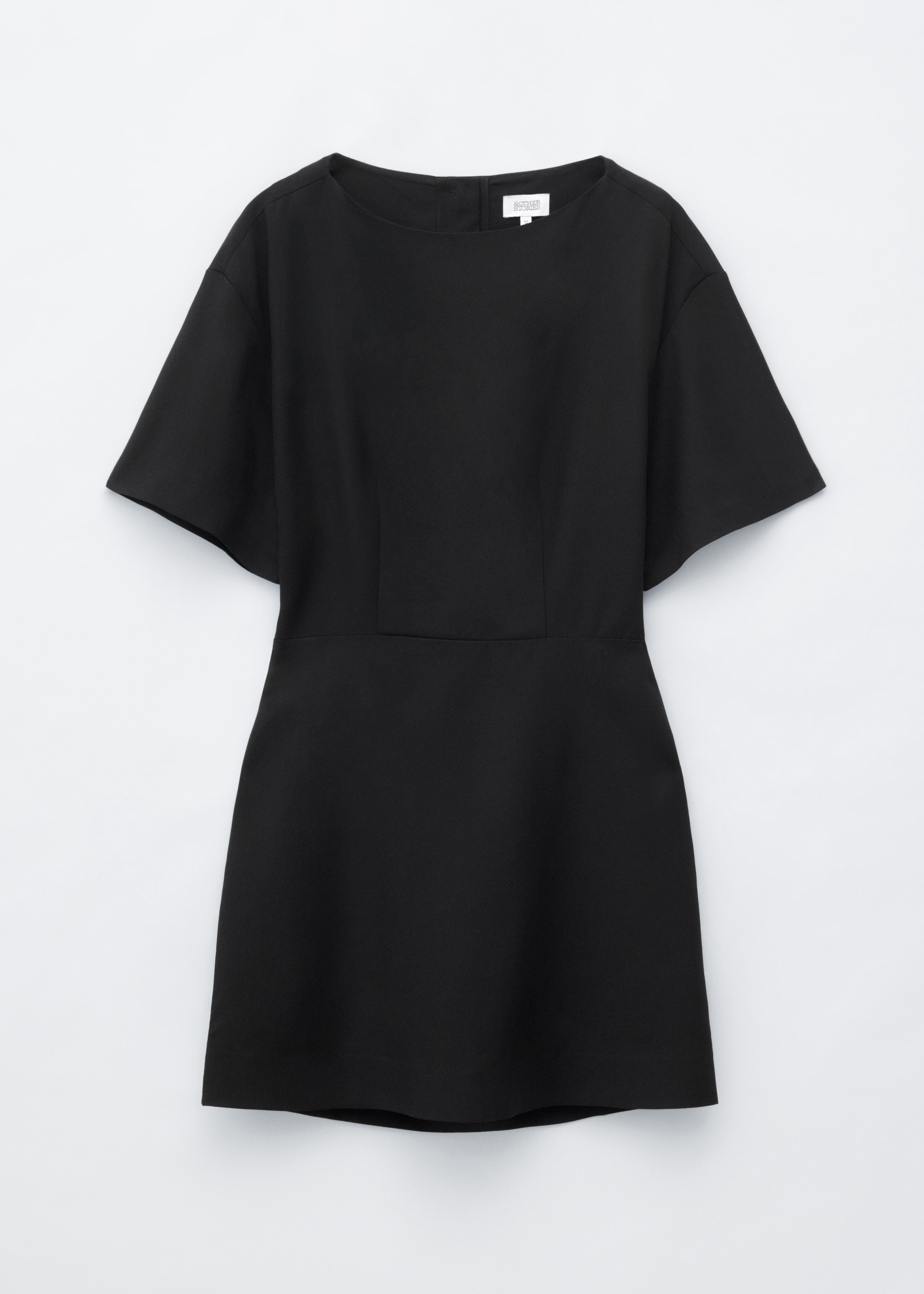 Vestido con espalda descubierta - Negro