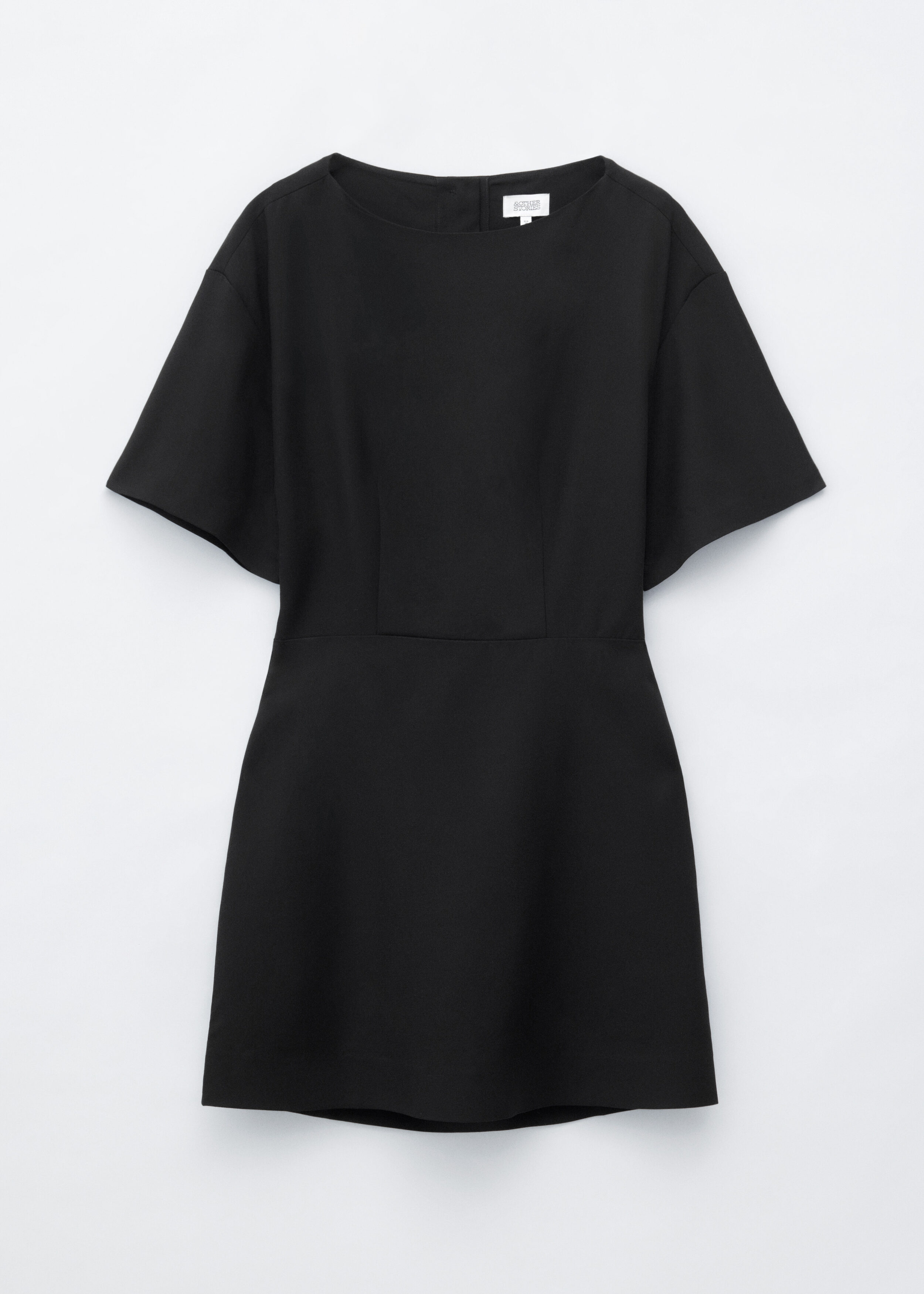 & Other Stories Open-Back Dress - Black - Mini dresses - & Other Stories US