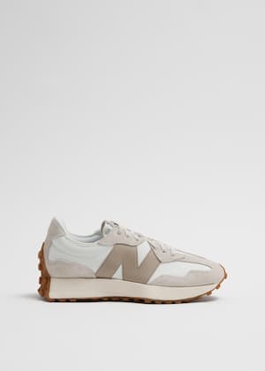 Beige/White