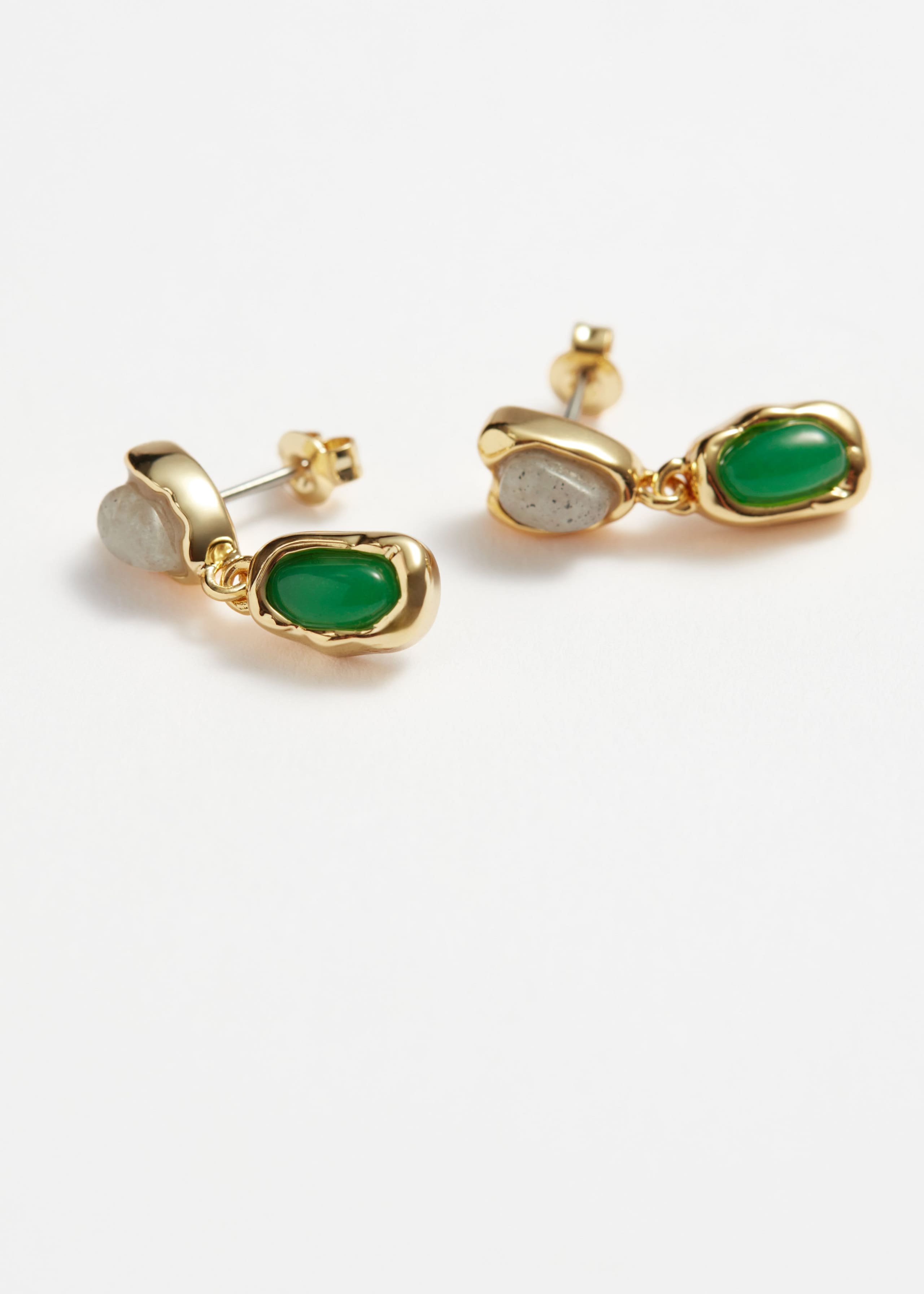 Ohrhänger mit Schmuckstein - {{variantName}} - Beschreibendes Detail