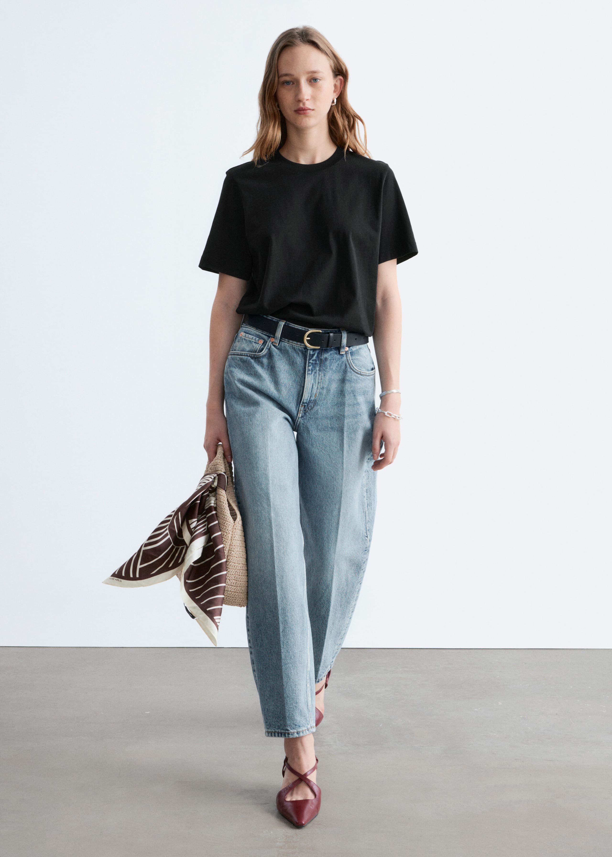 Image of Relaxed Crewneck T-Shirt