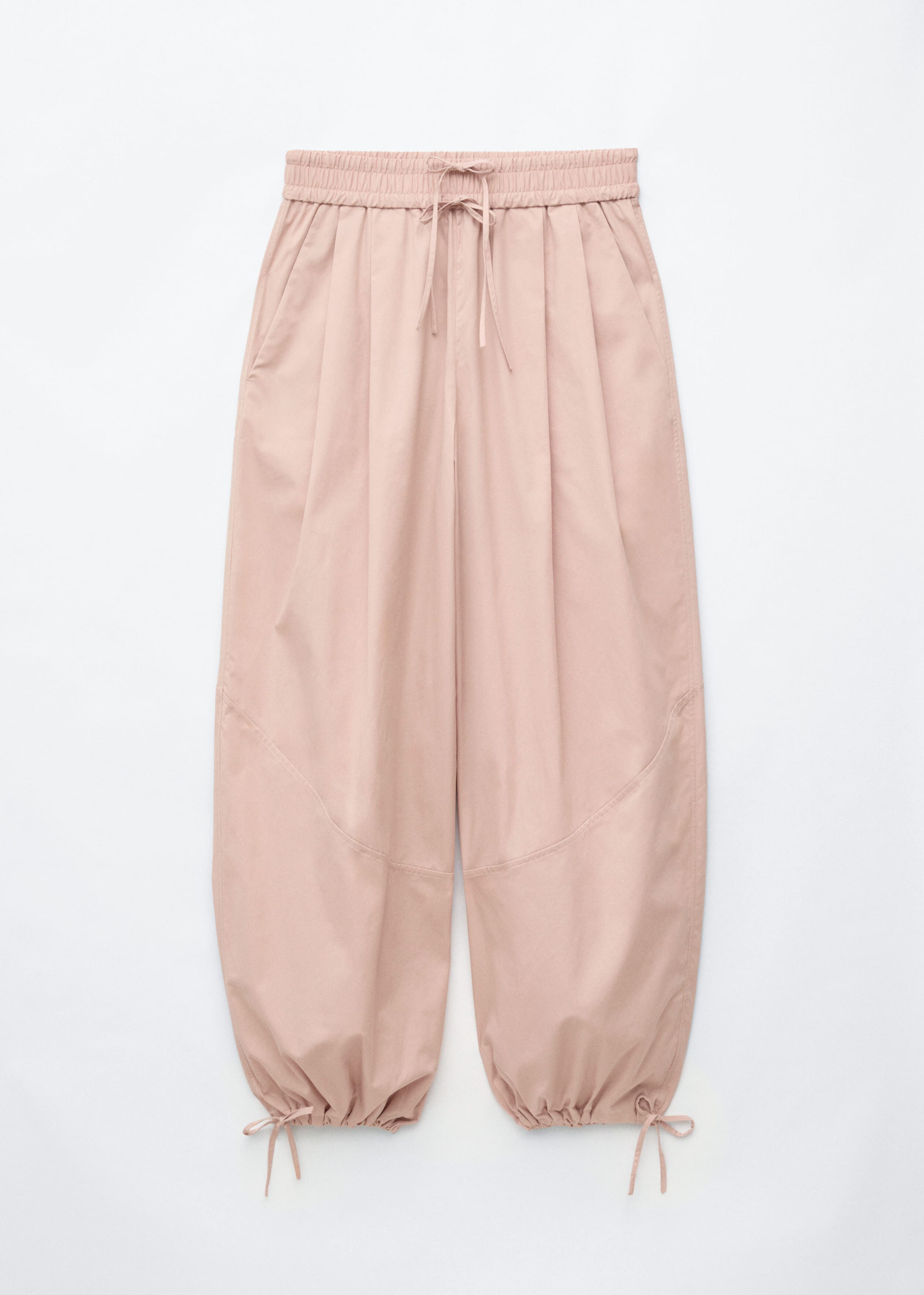 Katoenen ballonbroek - Oudroze - Lookbook