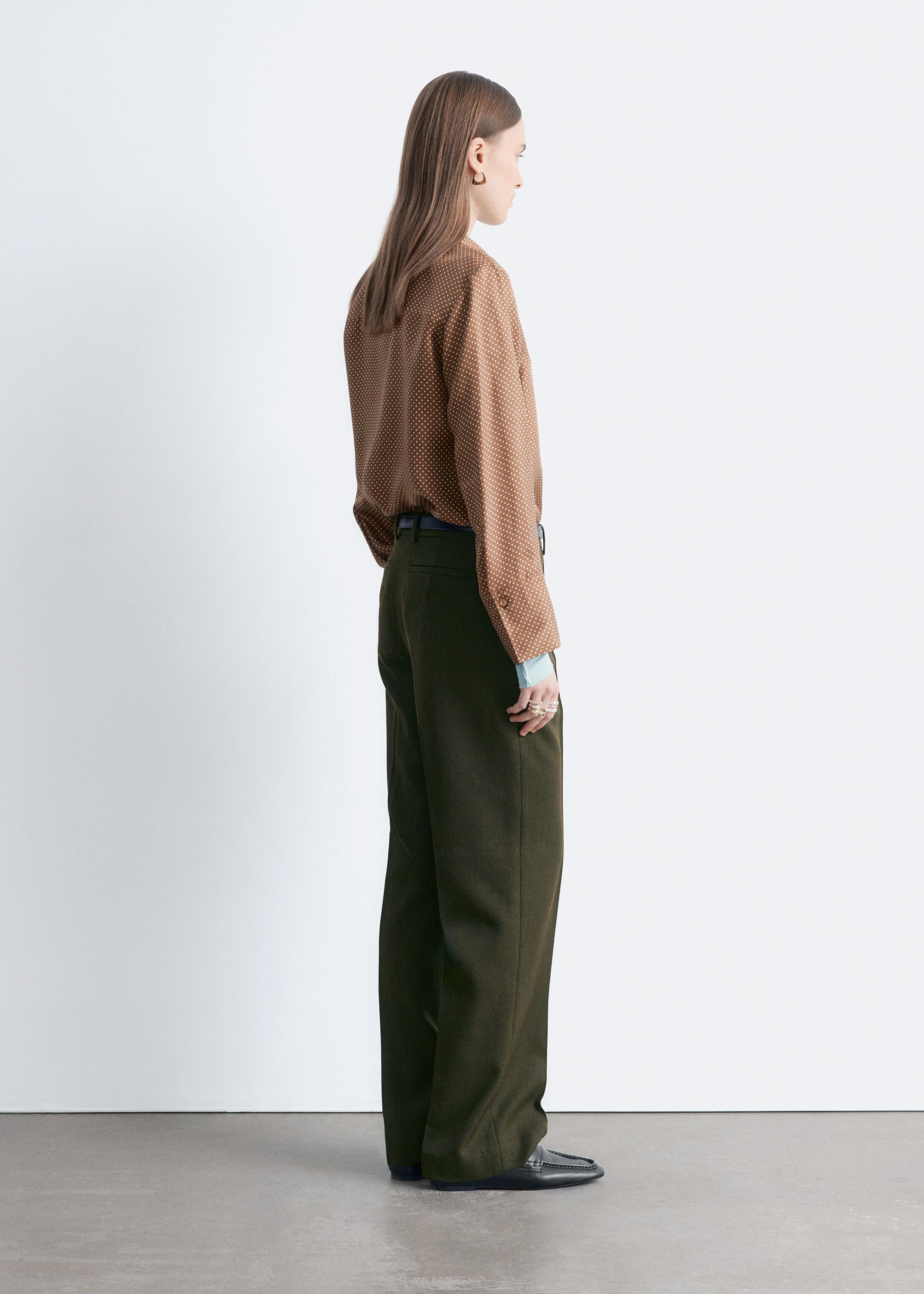 Image of Relaxed Silk Shirt