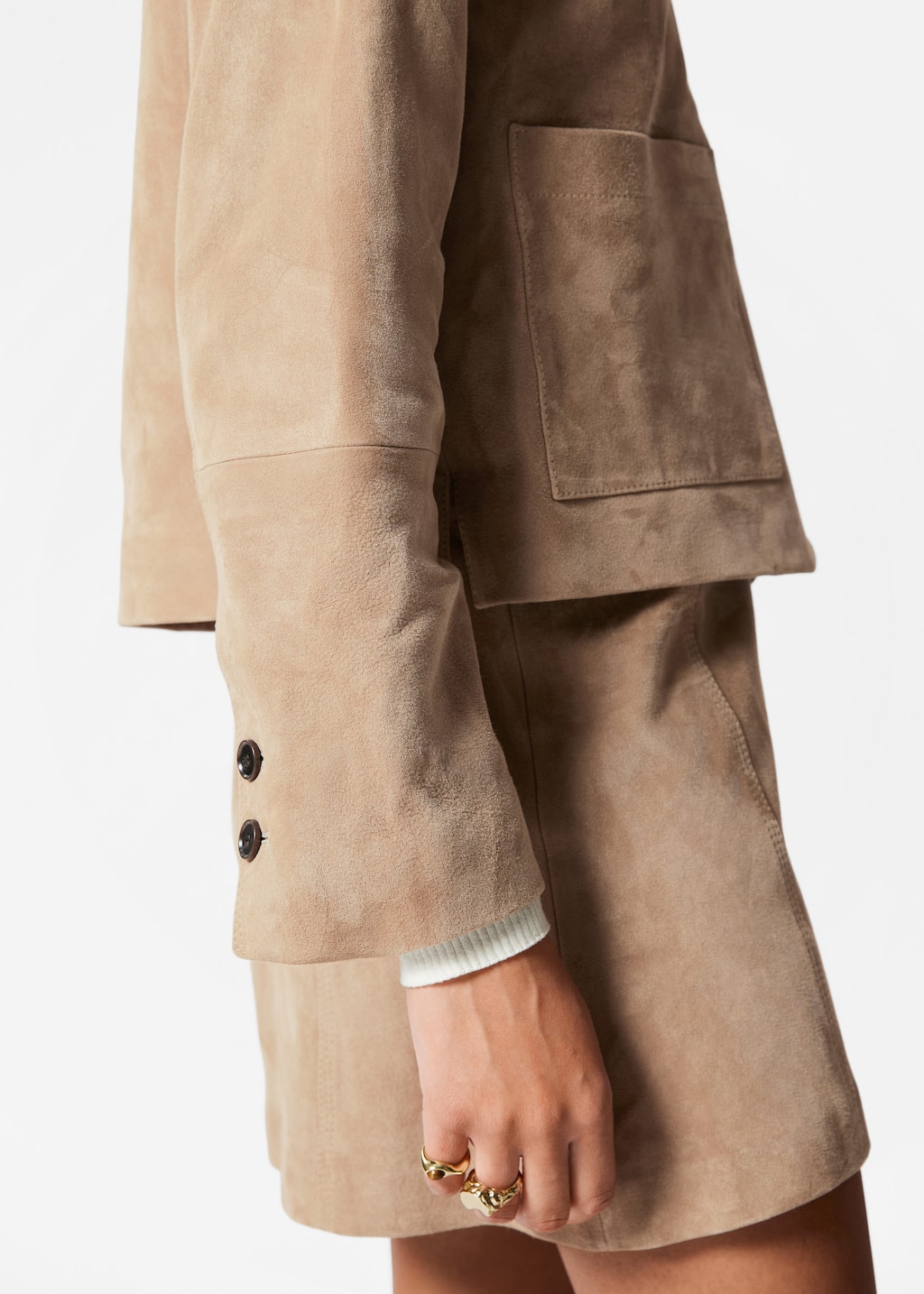 Image of Jacke mit aufgesetzten Taschen