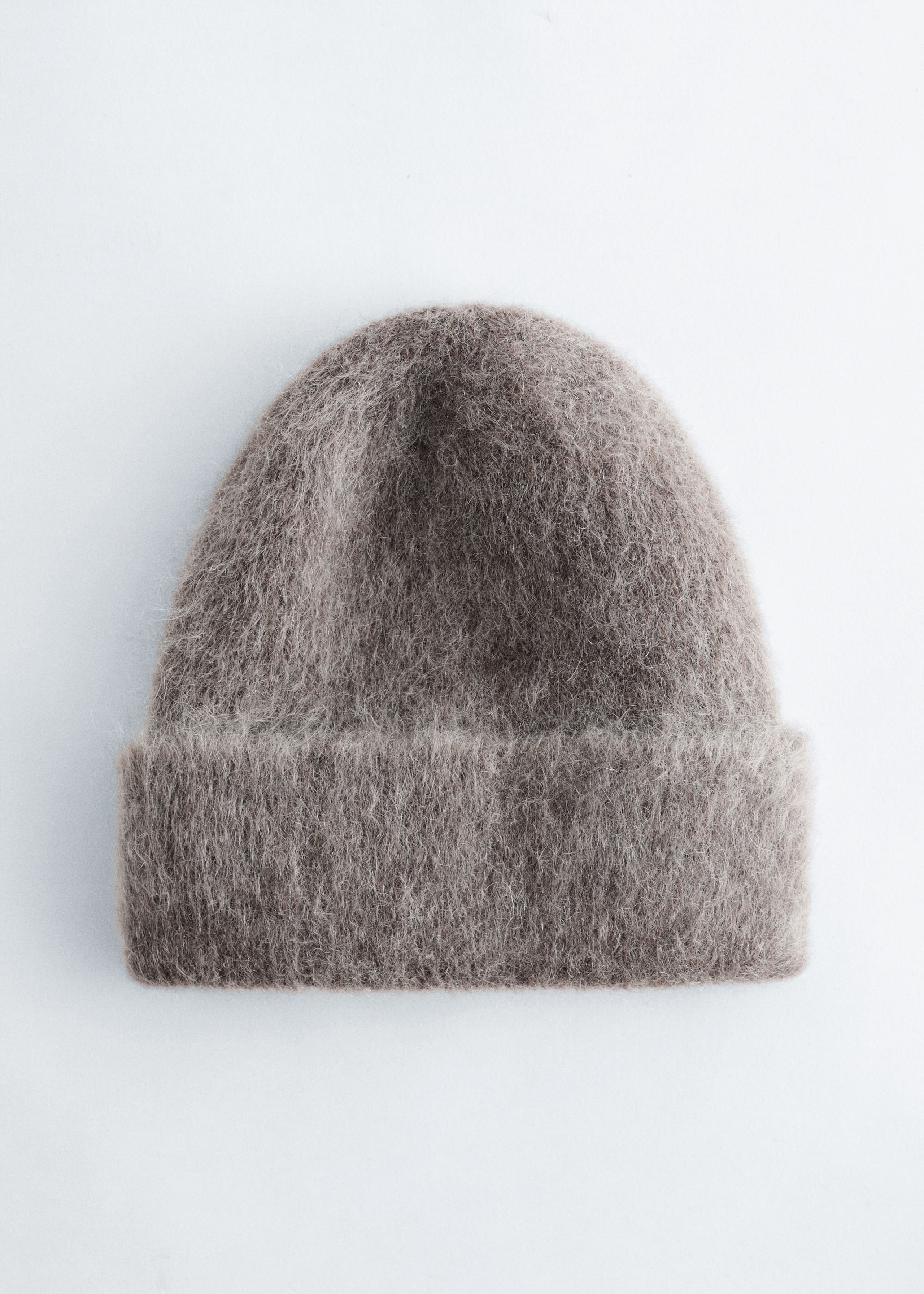Image of Mohair-Blend Brushed Beanie