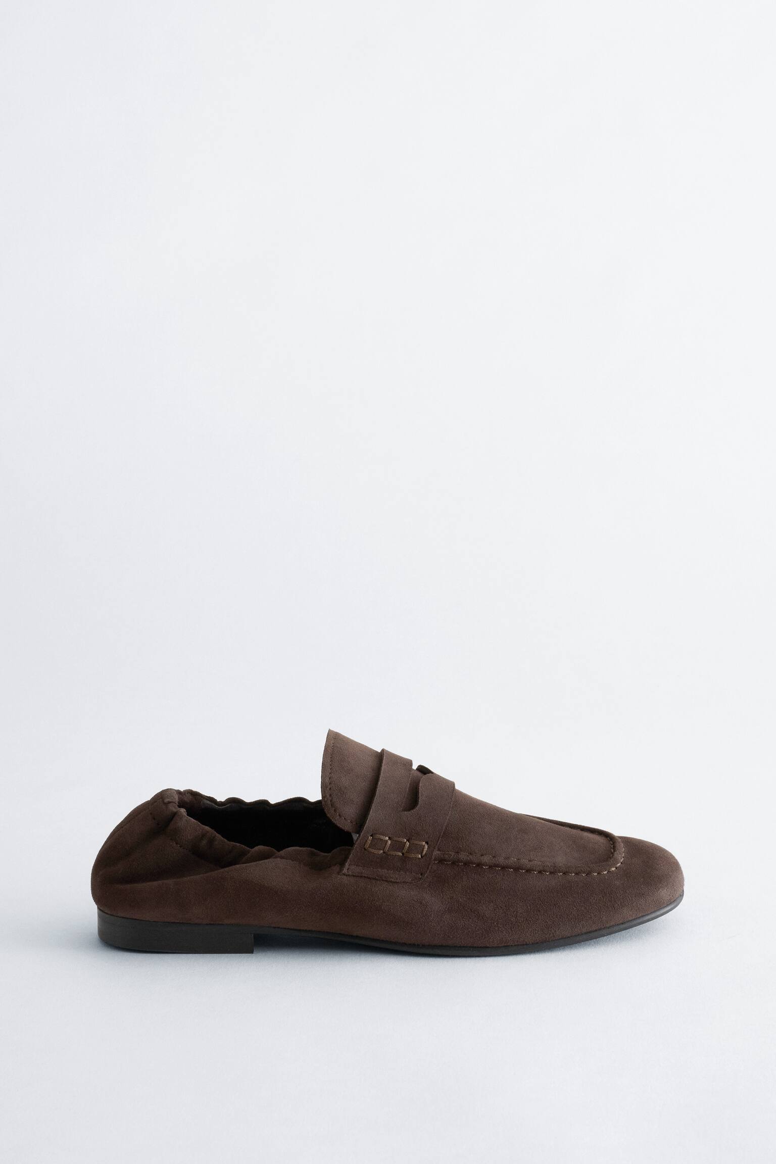 Mocassini con ruche - Marrone scuro/Cognac - 1