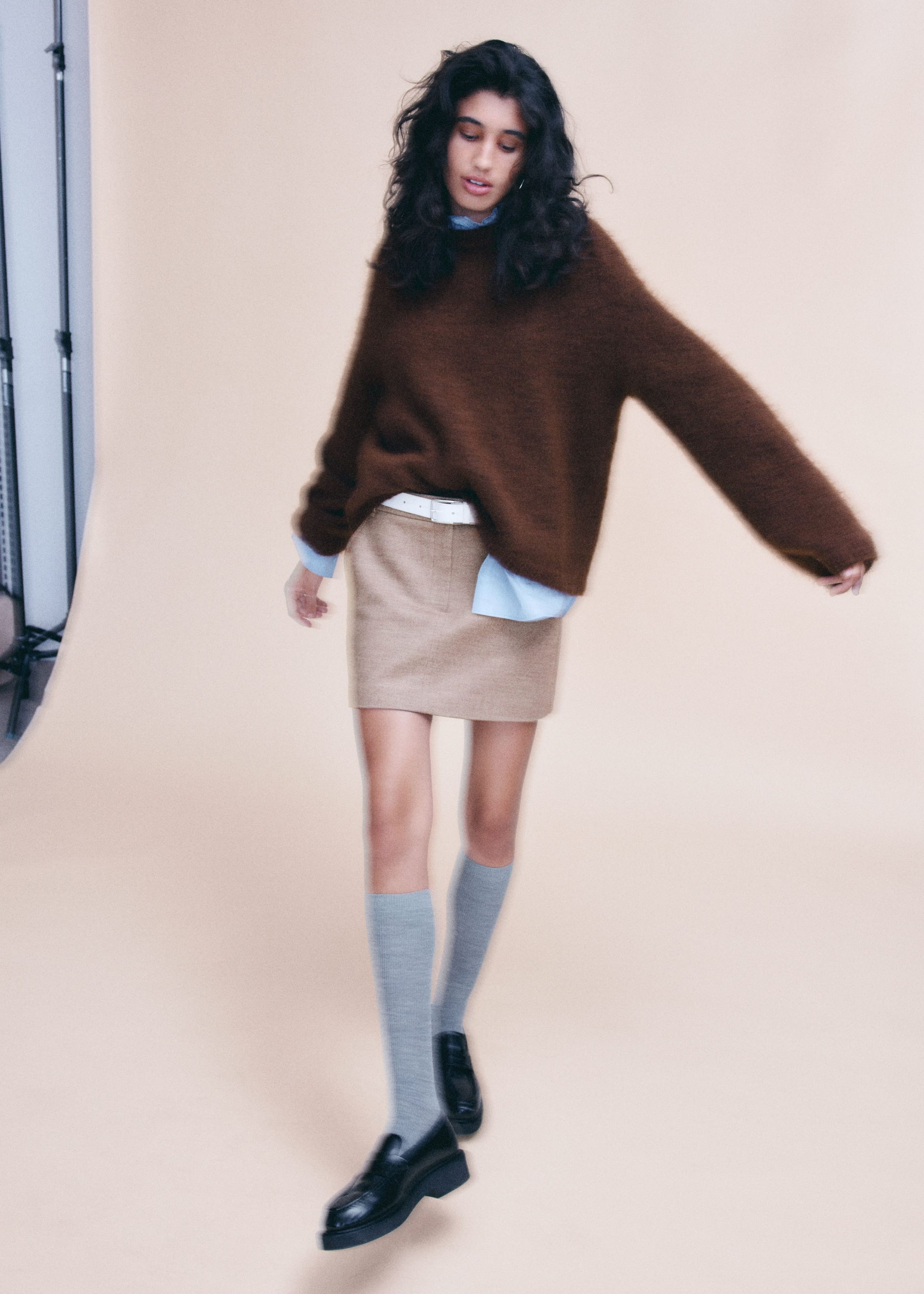 Image of Soft Knee-High Wool Socks