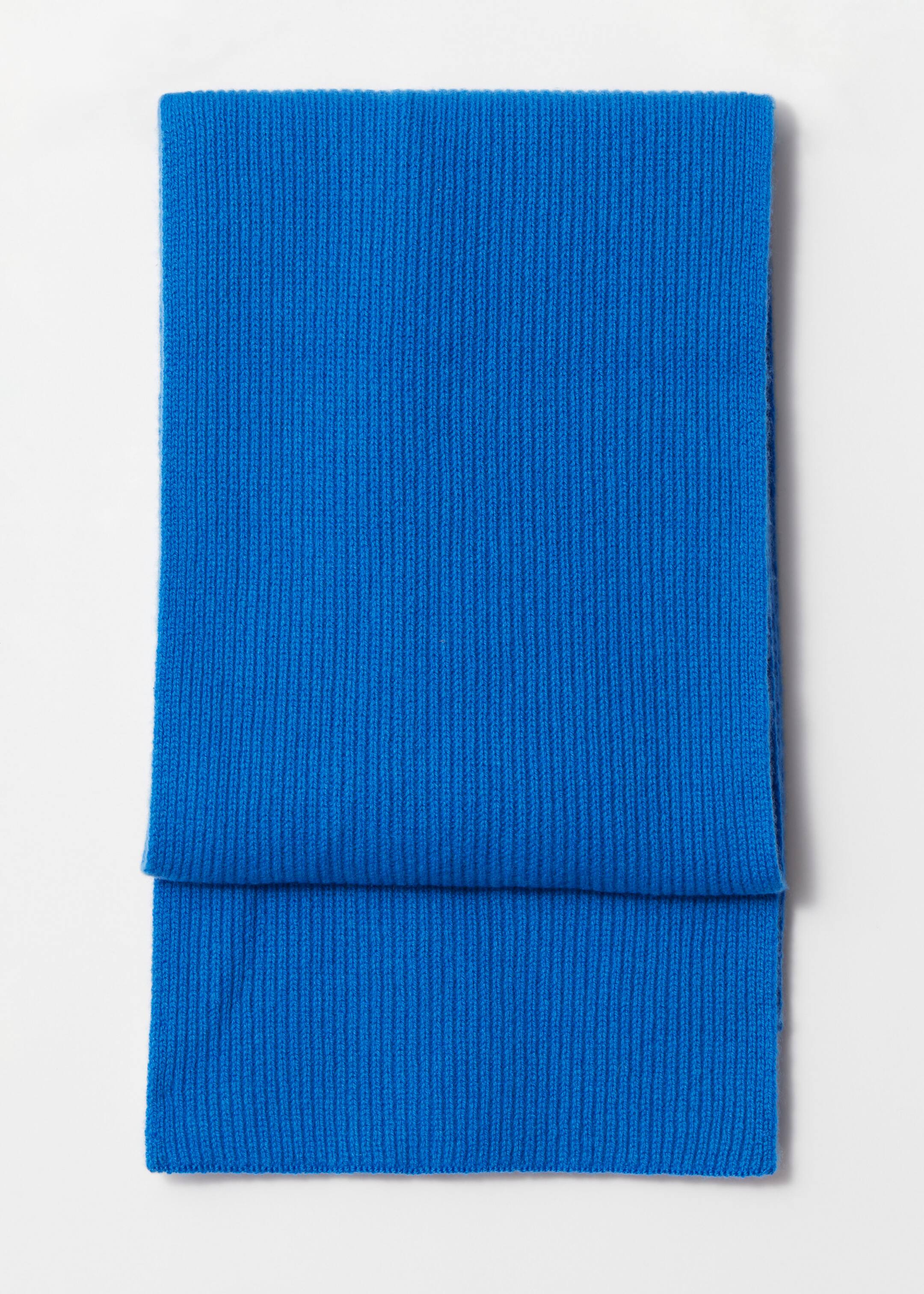 Größeres Bild ansehen: Schal aus Kaschmirstrick - Kobaltblau - Ladies | H&M DE 1