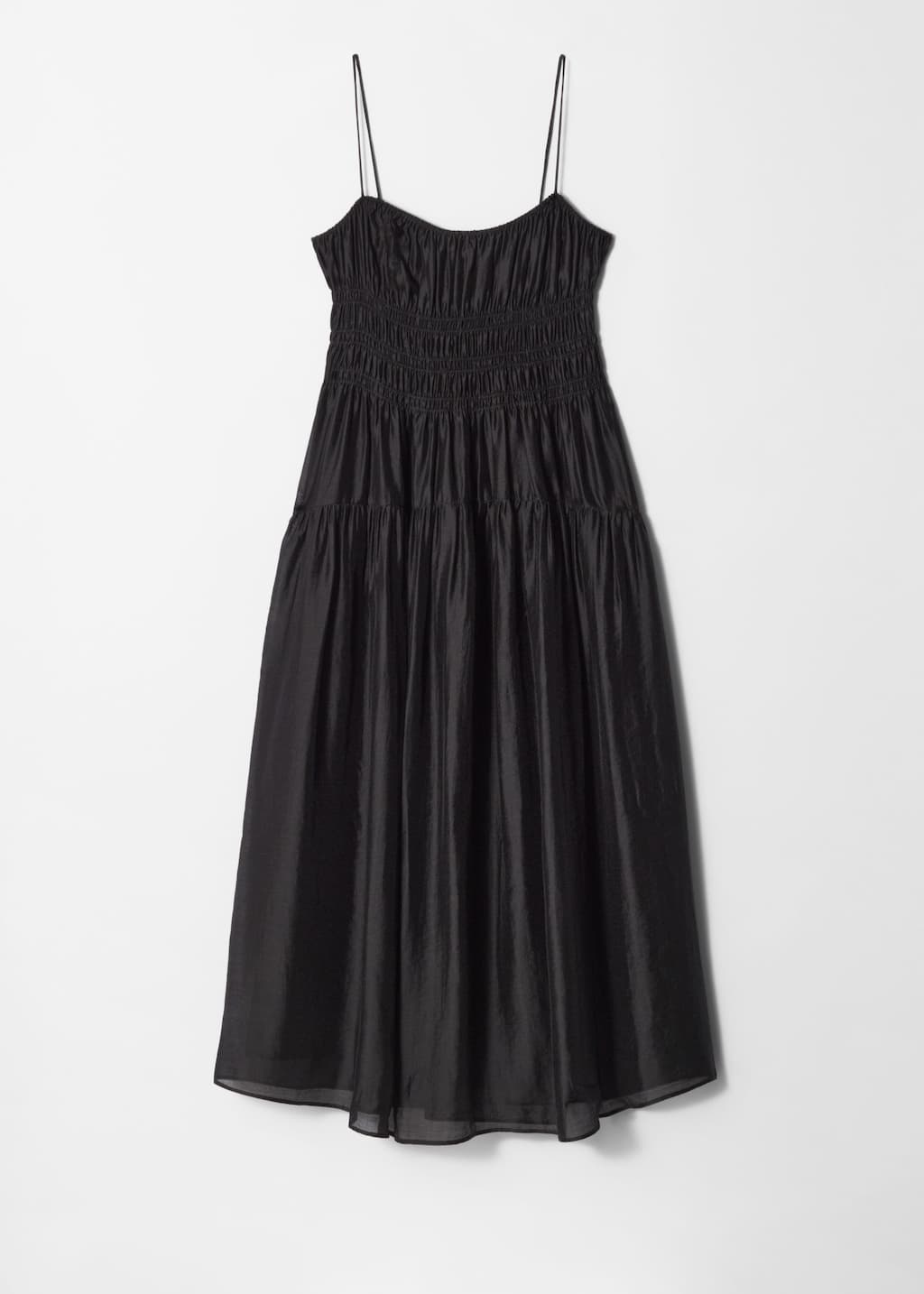 Ruched Midi Dress