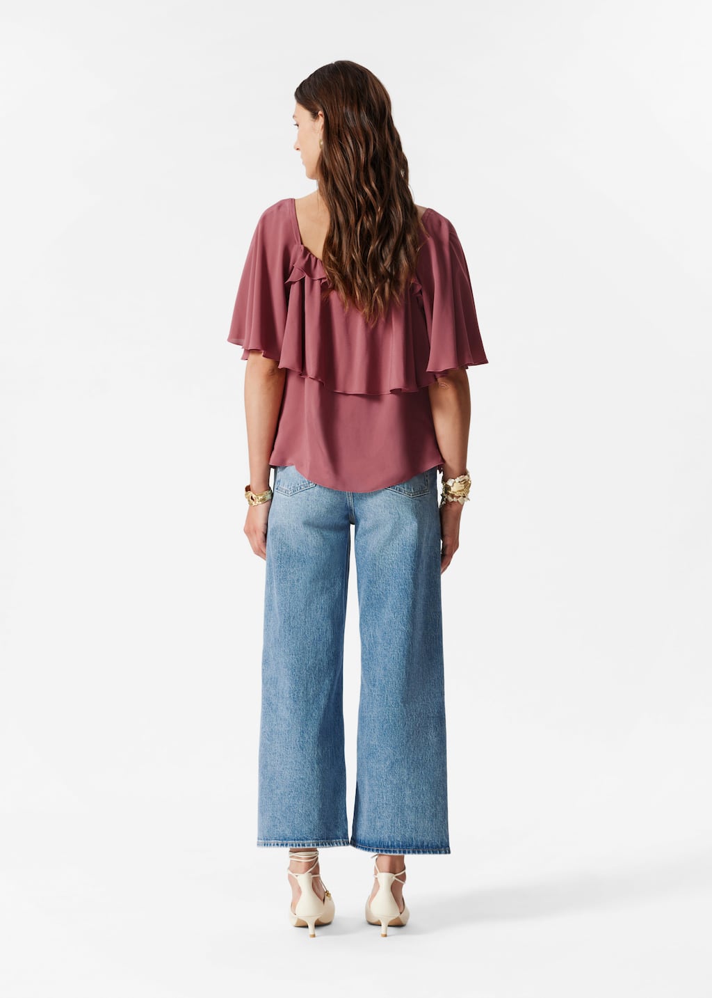 Image of Blusa con volantes