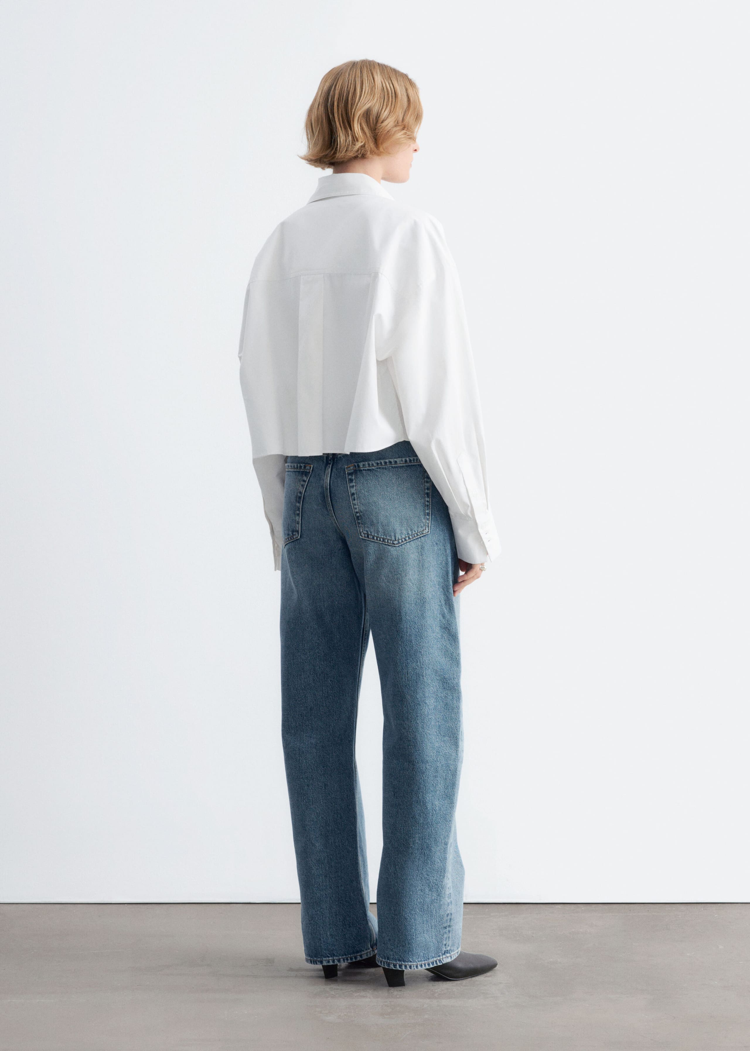 Barrel-Leg Jeans - Mid Blue - Still Life