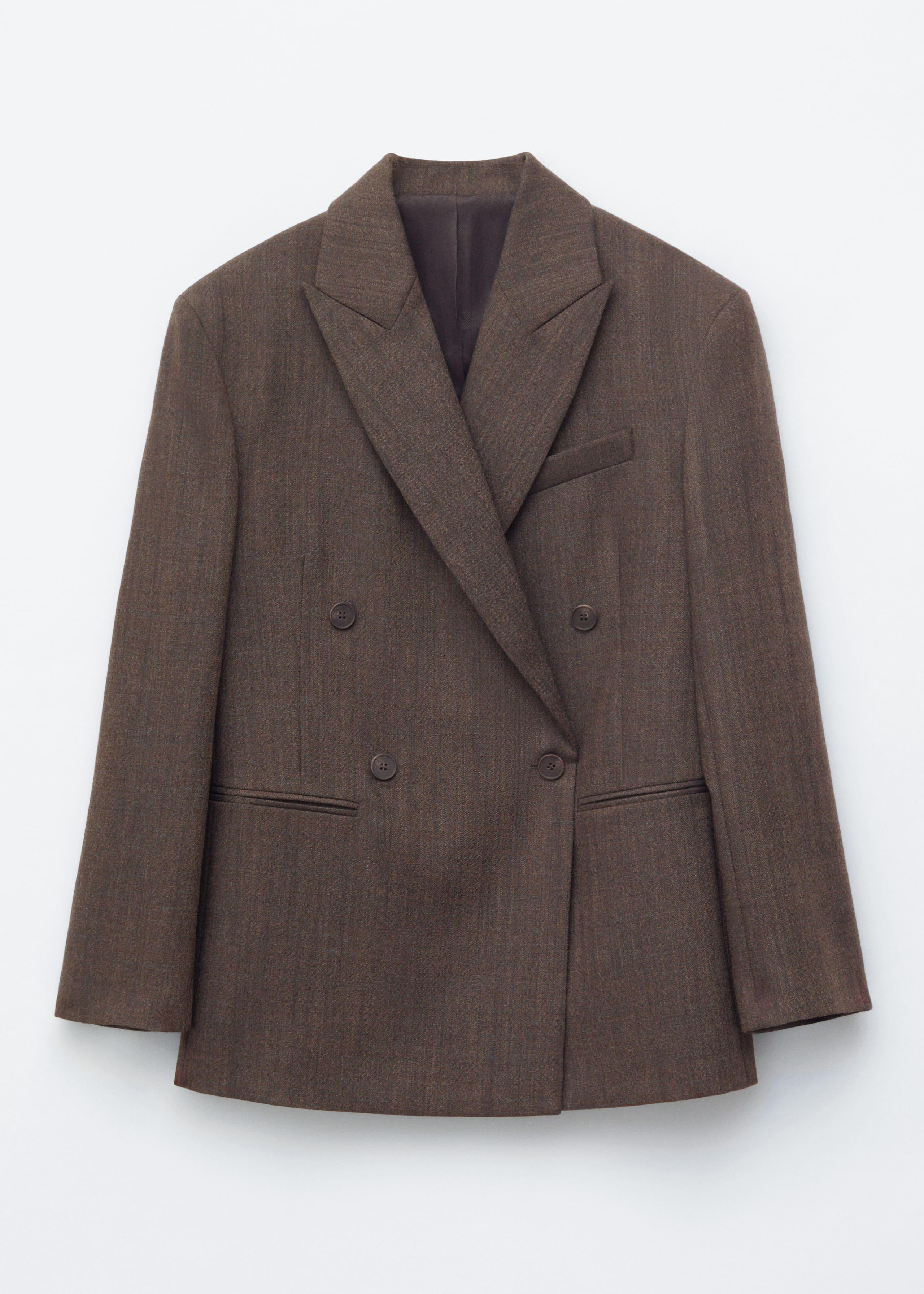 Image of Double-Breasted Wool Blazer