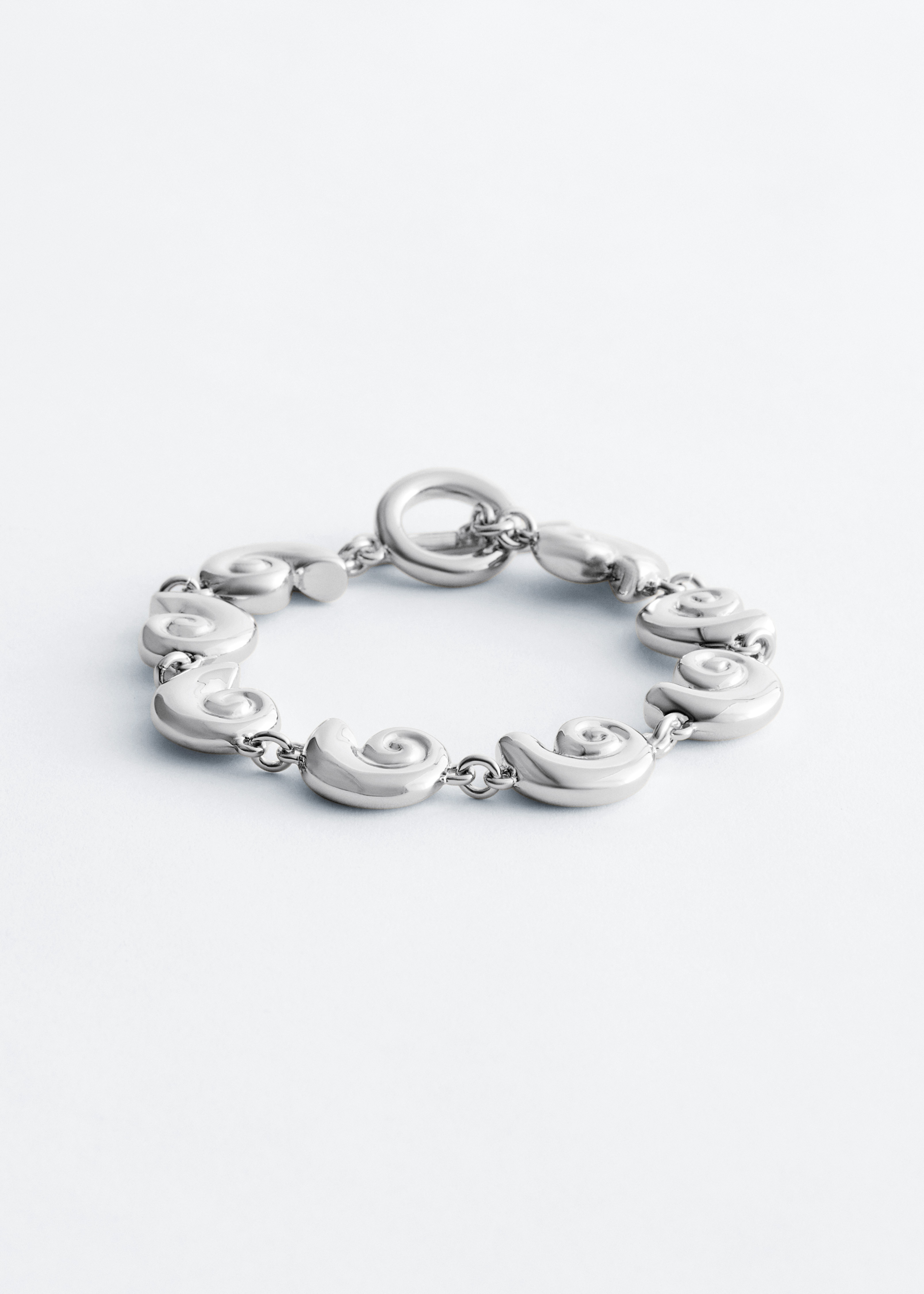 Women's Silver Shell Pendant Bracelet | H&M GB