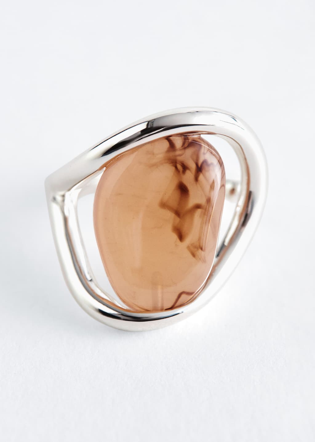 Stone Wire Ring - {{variantName}} - Descriptive Detail