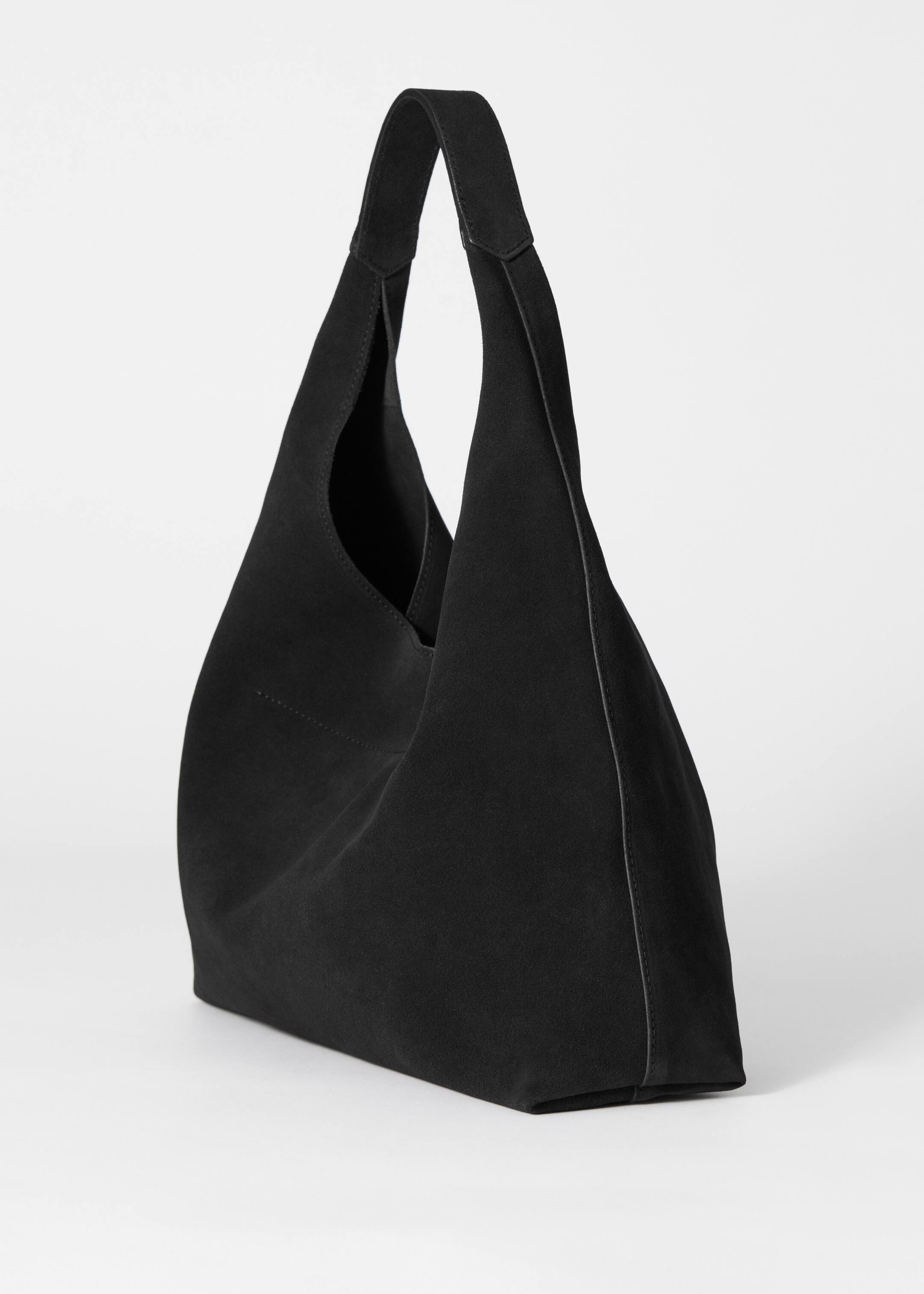 View larger image: Classic Suede Tote Bag - Black - Ladies | H&M GB 3