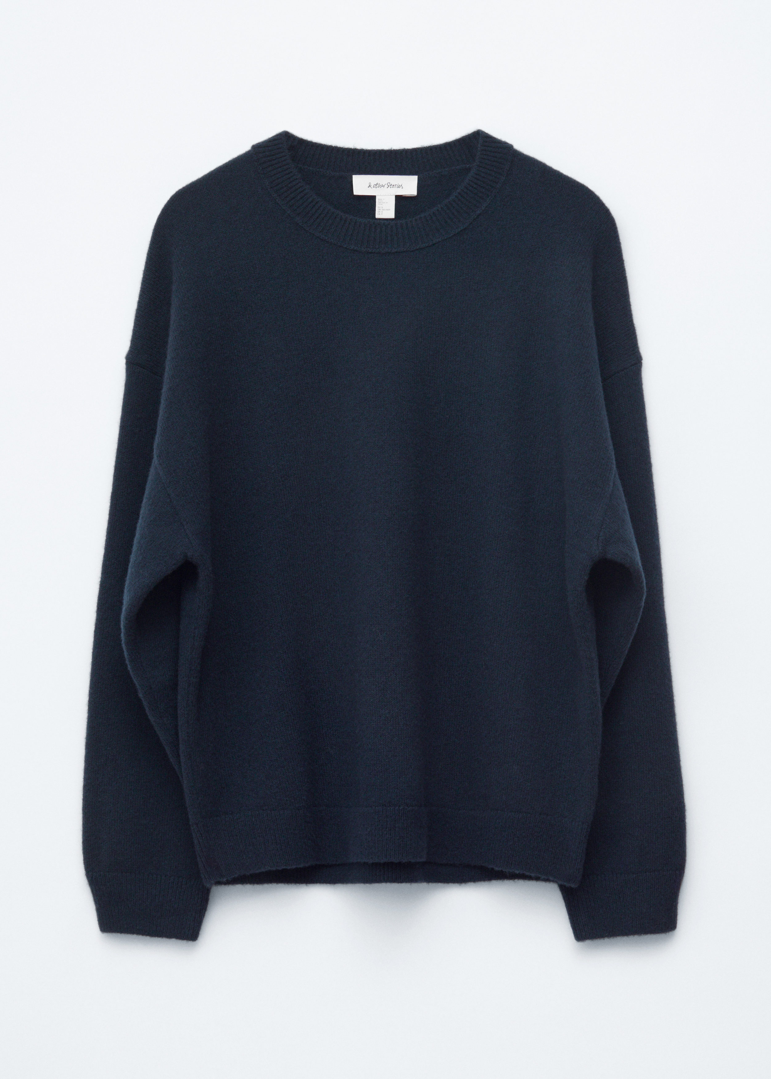 Mohair-Blend Jumper - Dark Blue - Sweaters - & Other Stories DE