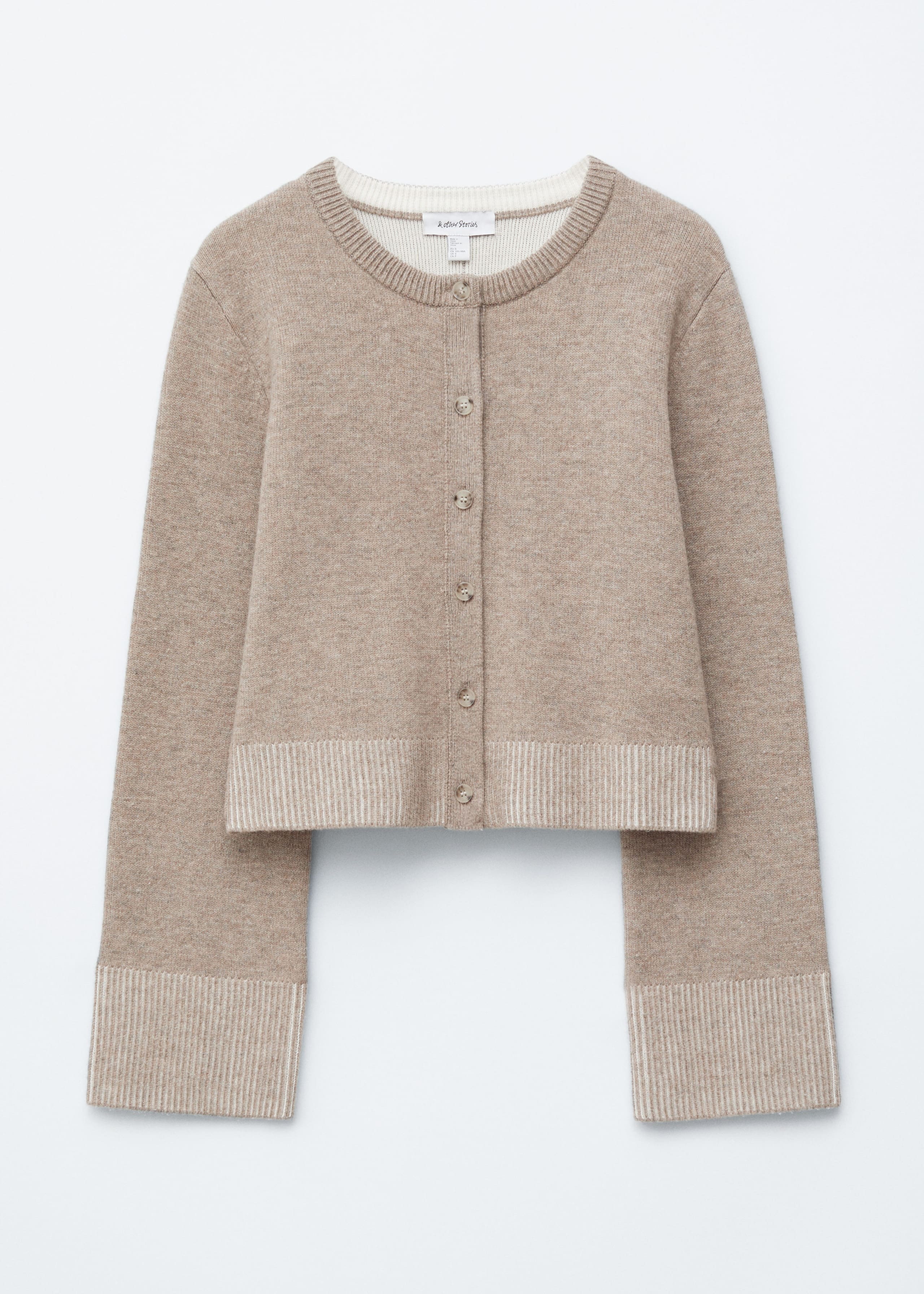 Image of Cropped Boxy Cardigan