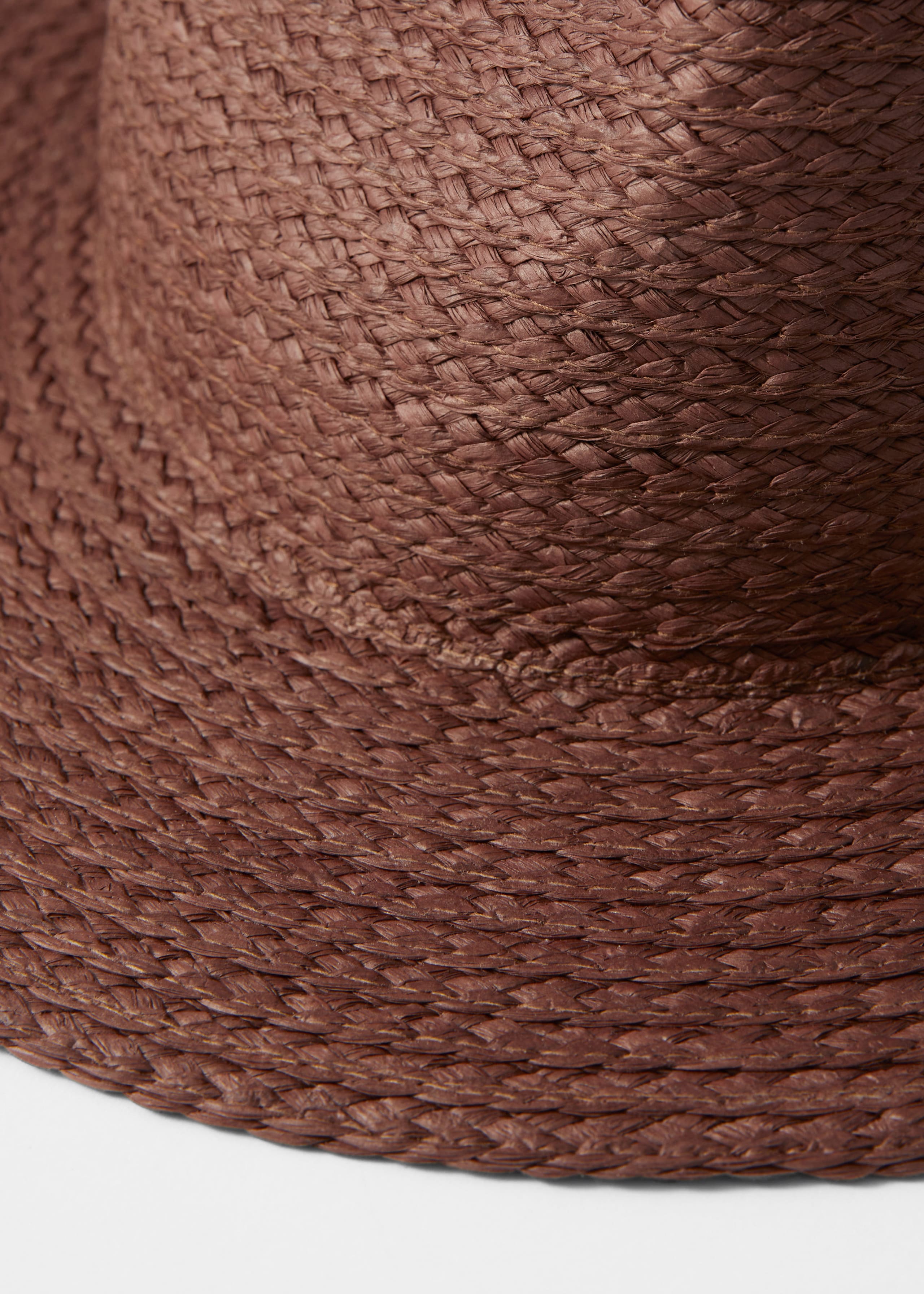 Diamond-Crown Straw Hat - {{variantName}} - Descriptive Detail