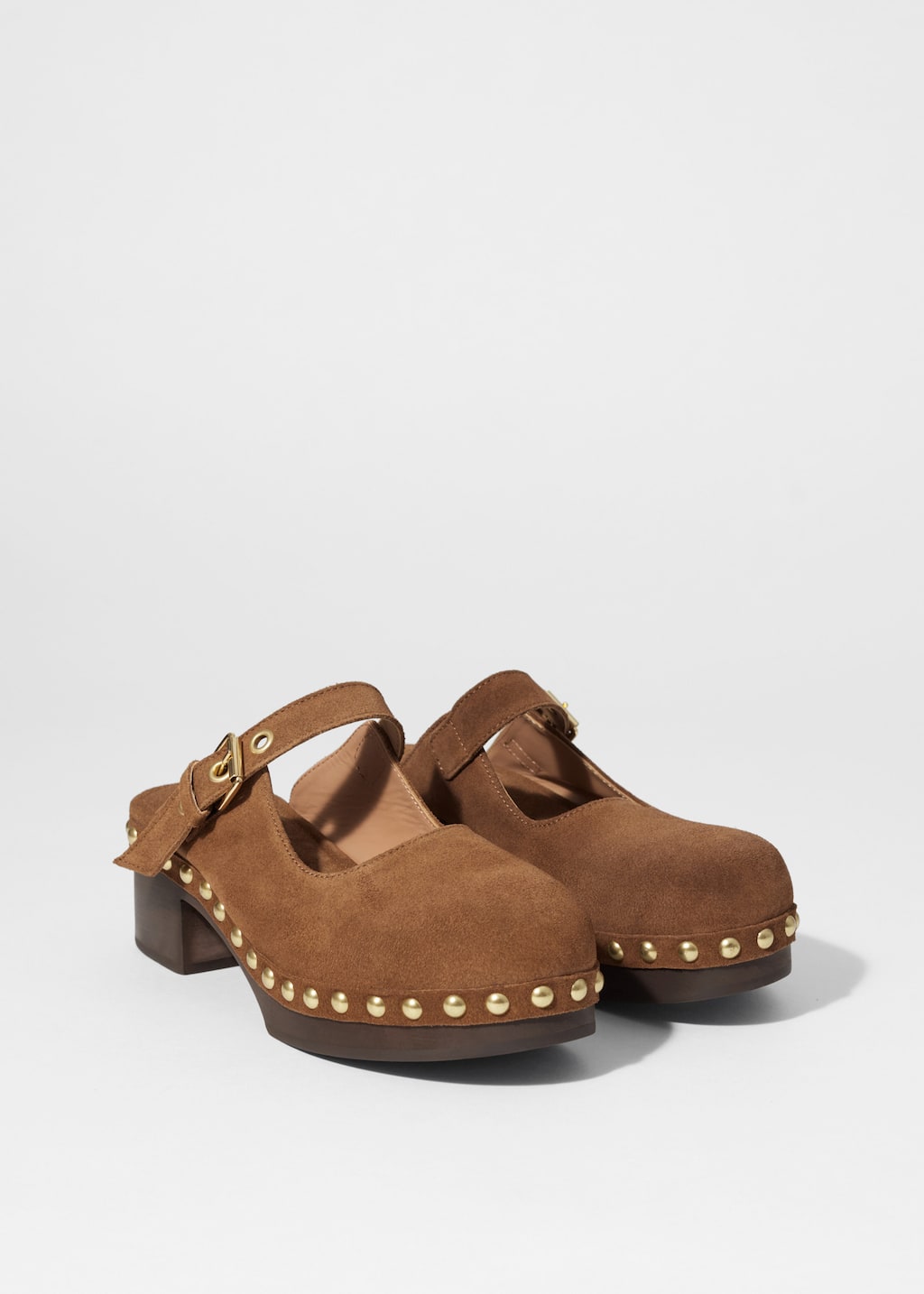 Image of Mules Mary Jane in pelle