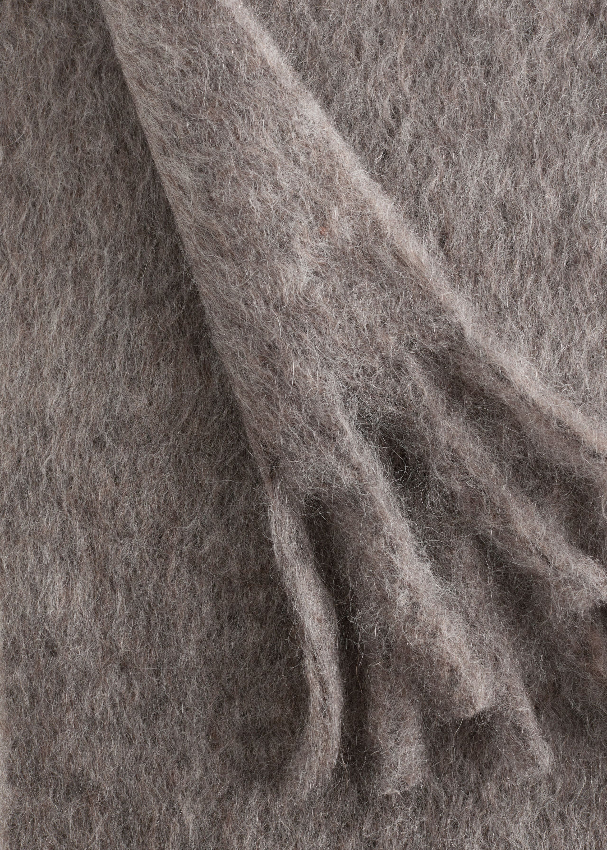 Image of Large Mohair-Blend Scarf