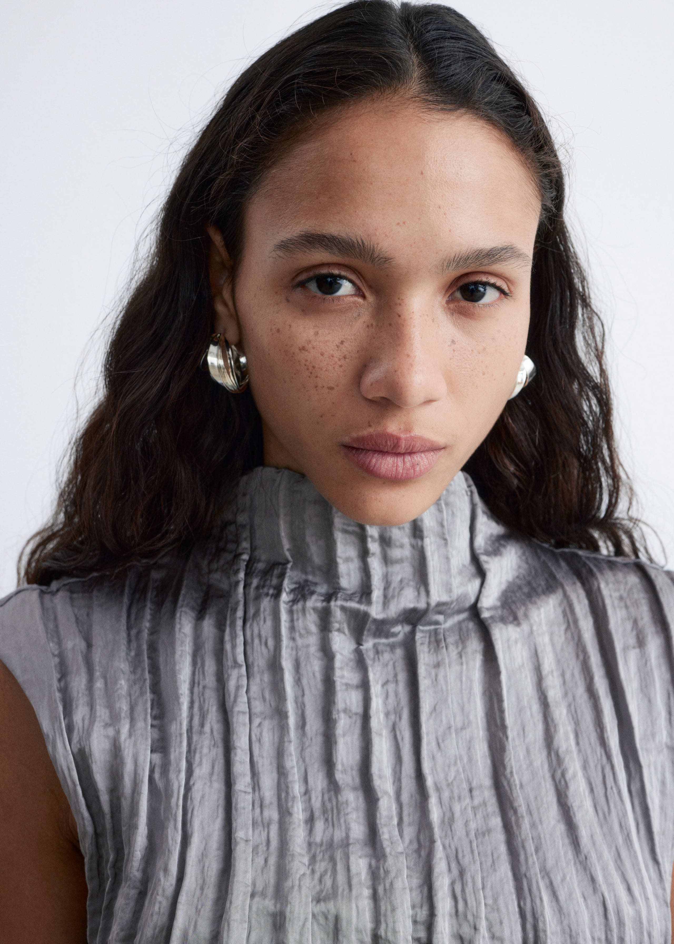 Image of Crêpe Midi Dress