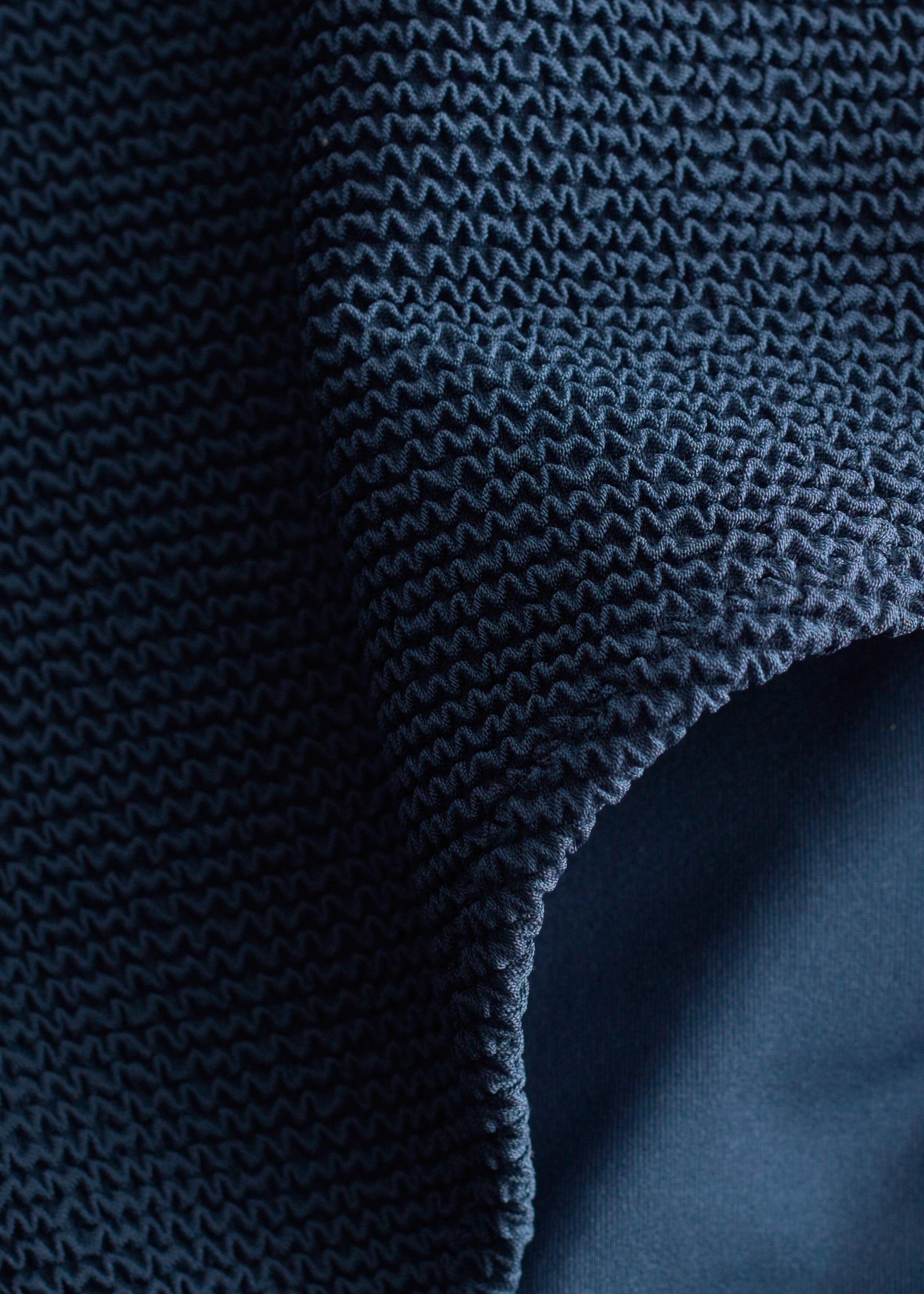 Image of Textured Bow Tie Swimsuit