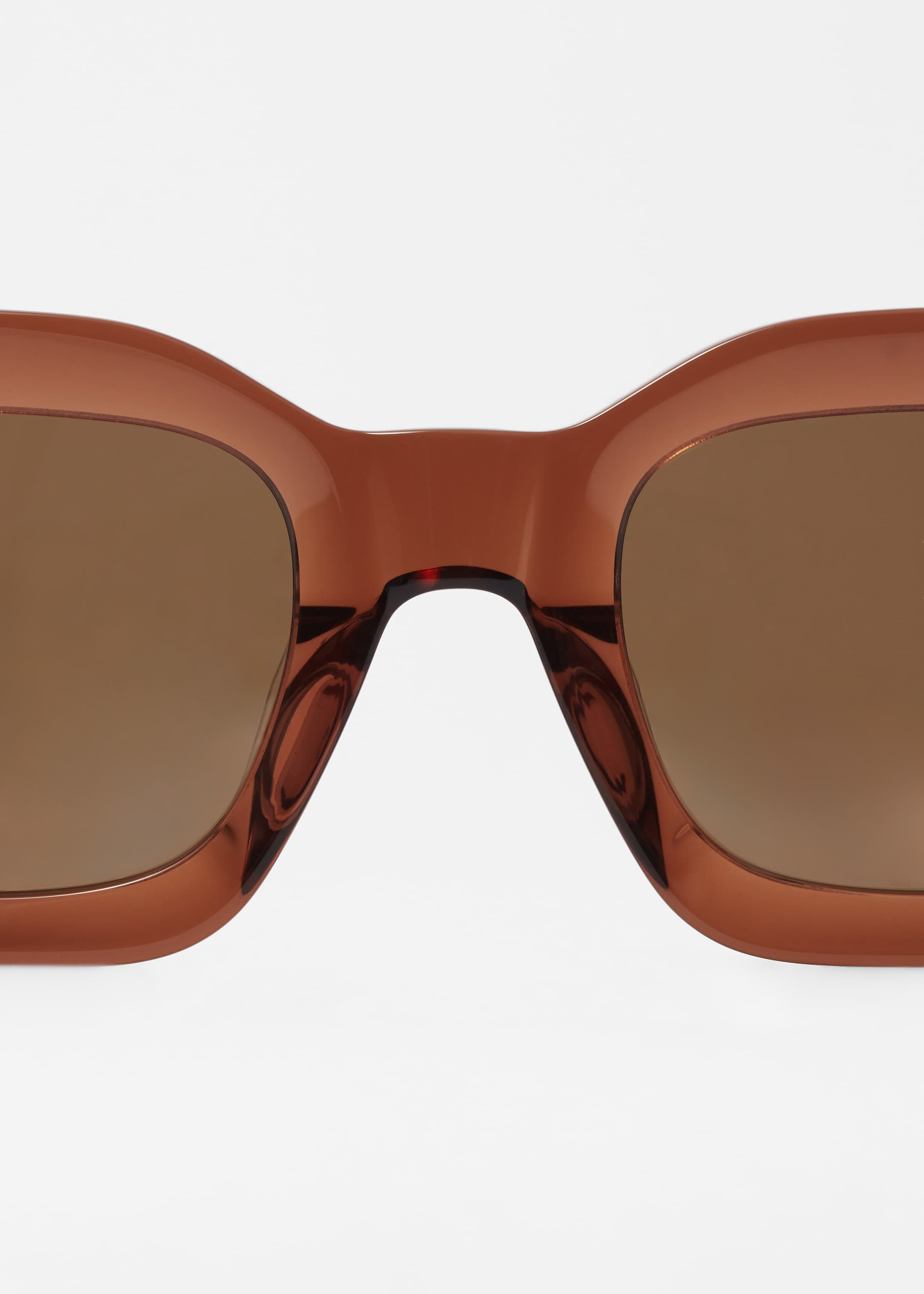Zobrazit větší obrázek: Rectangular-Frame Acetate Sunglasses - Hnědá - ŽENY | H&M CZ 6