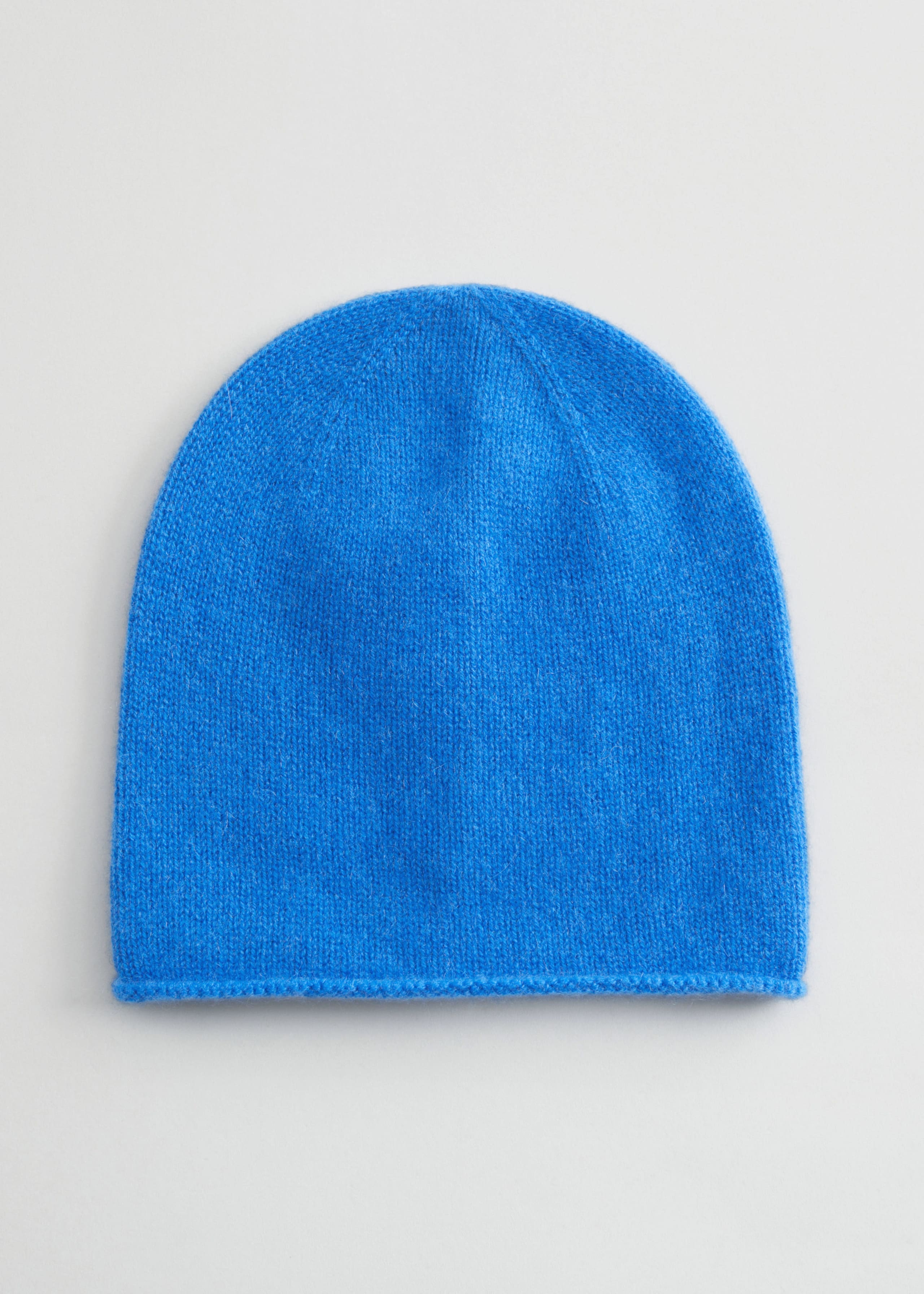 Cashmere Beanie - Blue - Still Life