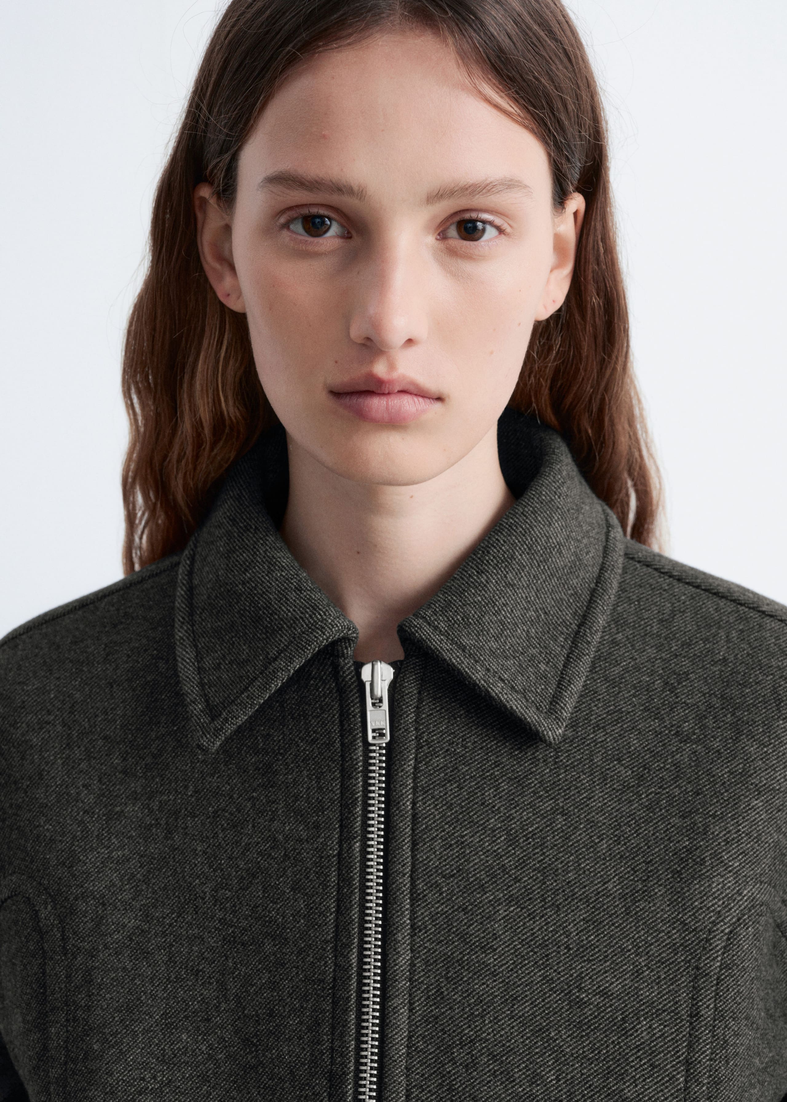 Image of Short Wool Jacket