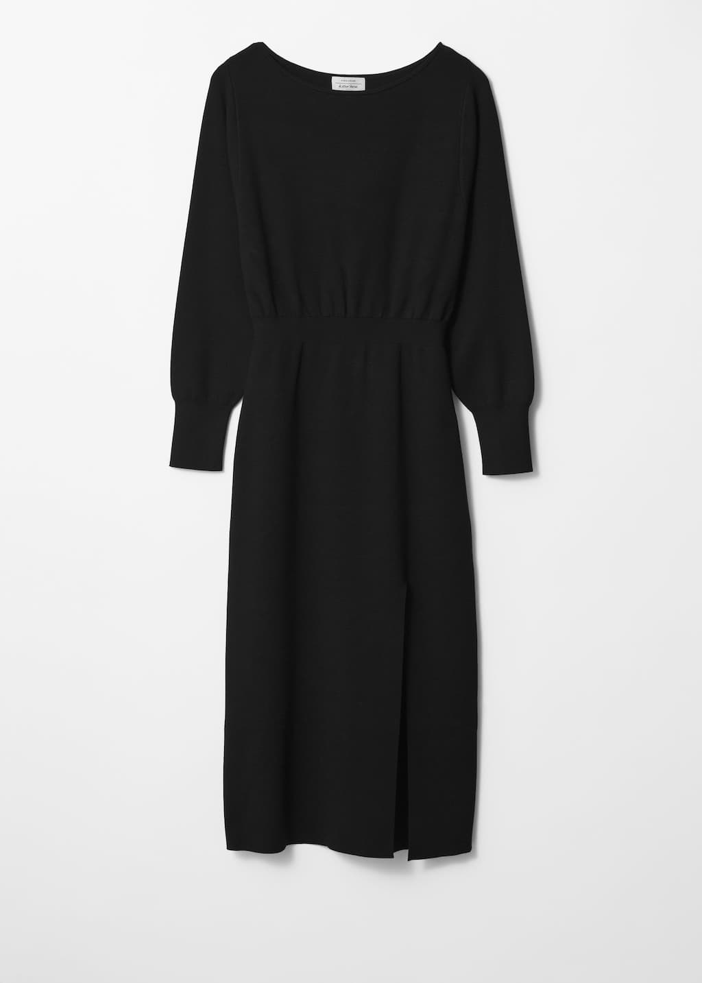 Image of Robe midi fendue