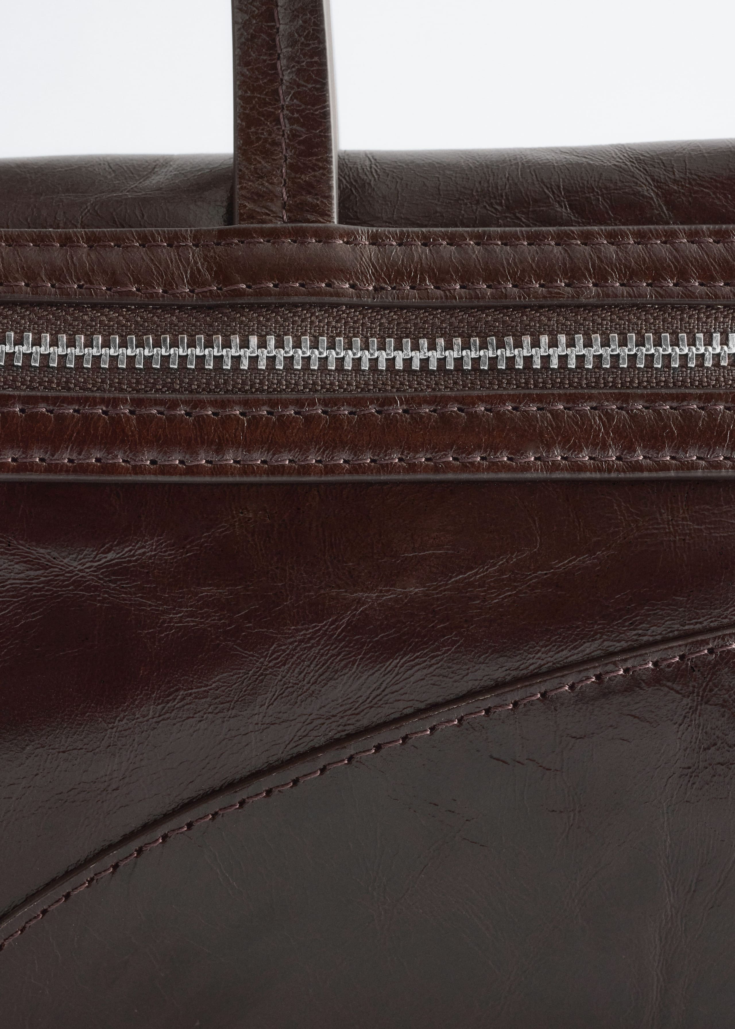 Slim Leather Shoulder Bag - Bright Yellow Suede - Still Life