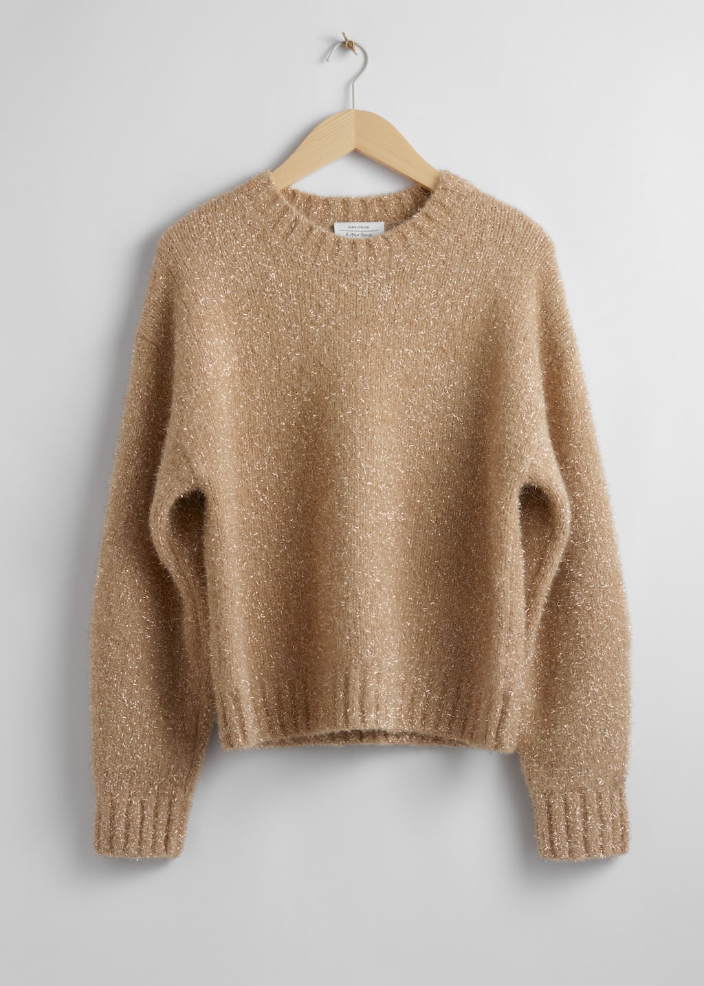 Pull en maille pailletée - Beige - Still Life