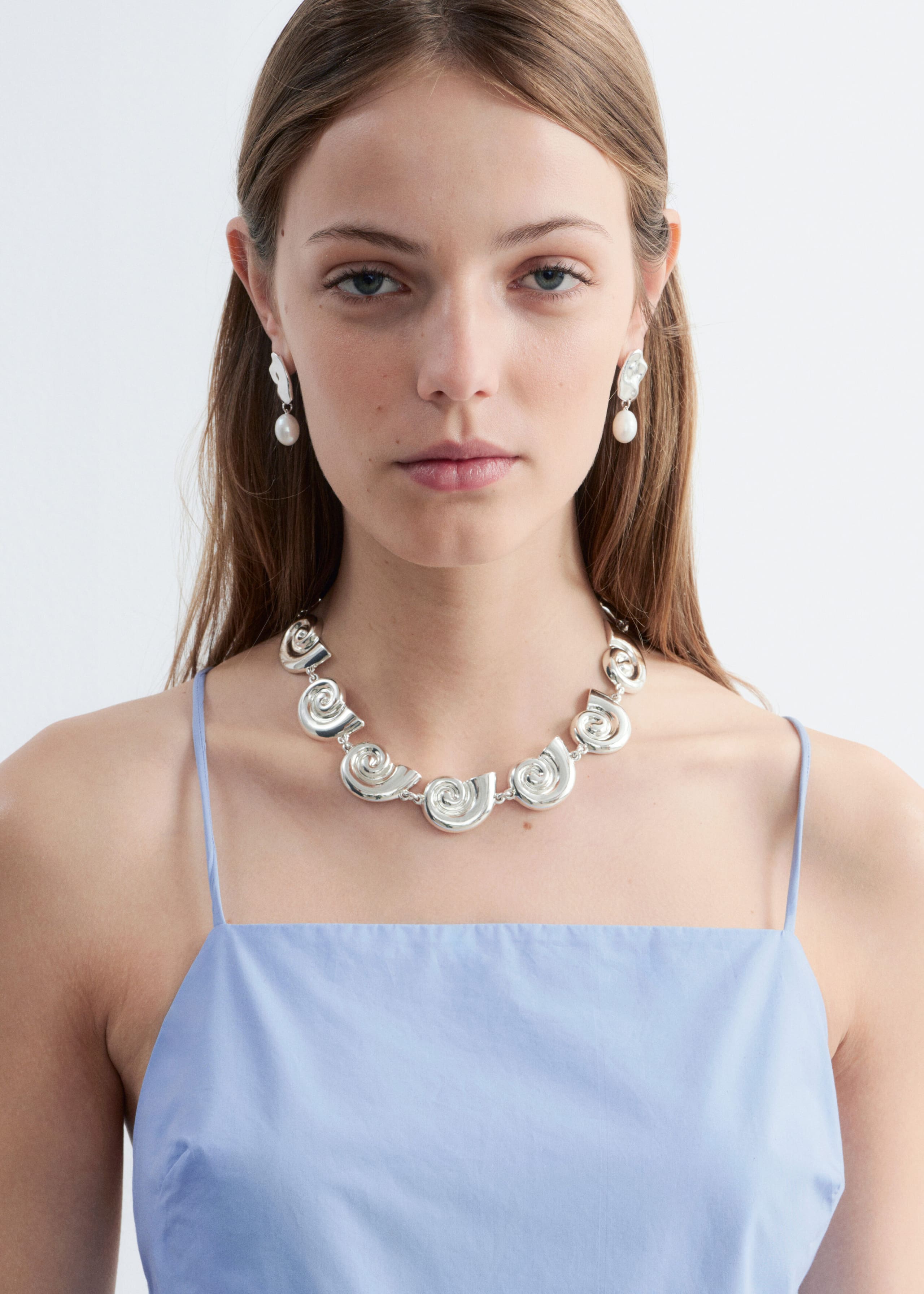 Shell Necklace - Silver - Still Life